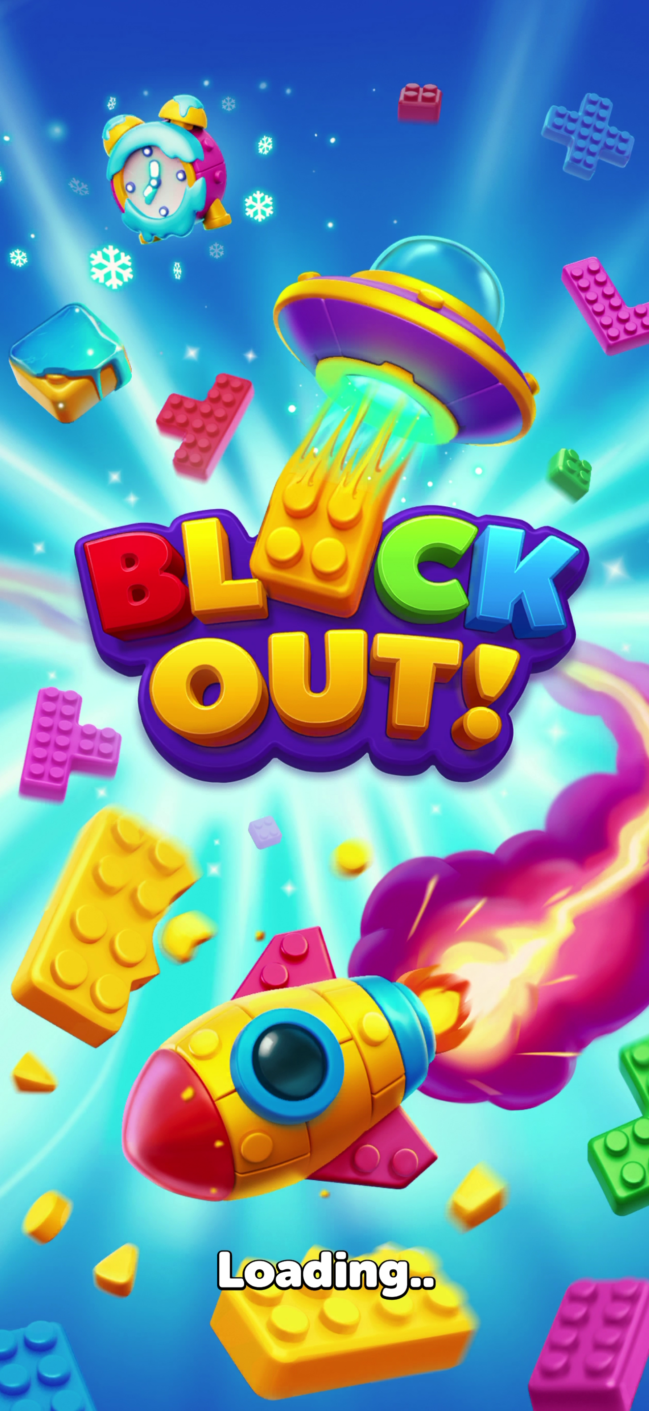 Block Out! Color Sort Puzzle — First launch