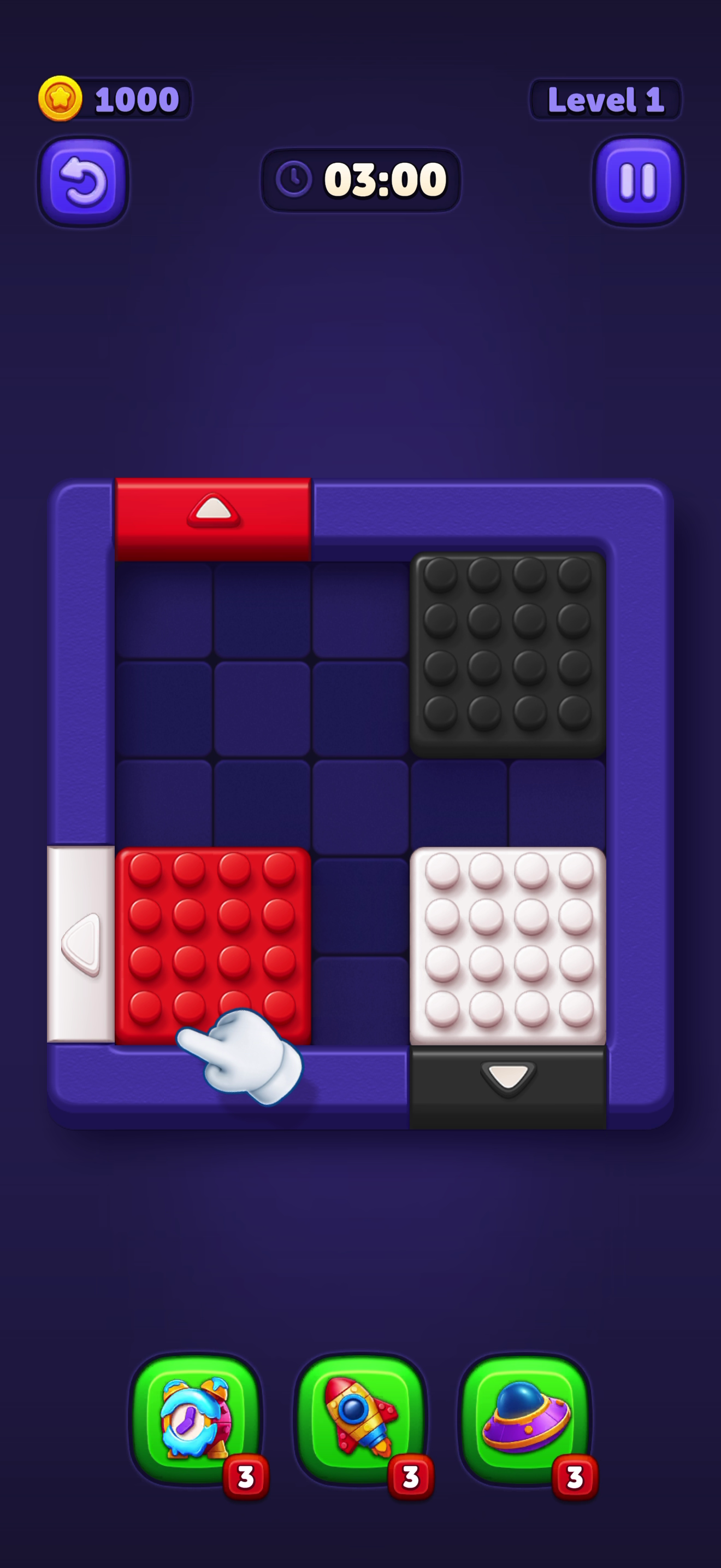 Block Out! Color Sort Puzzle — Tutorial