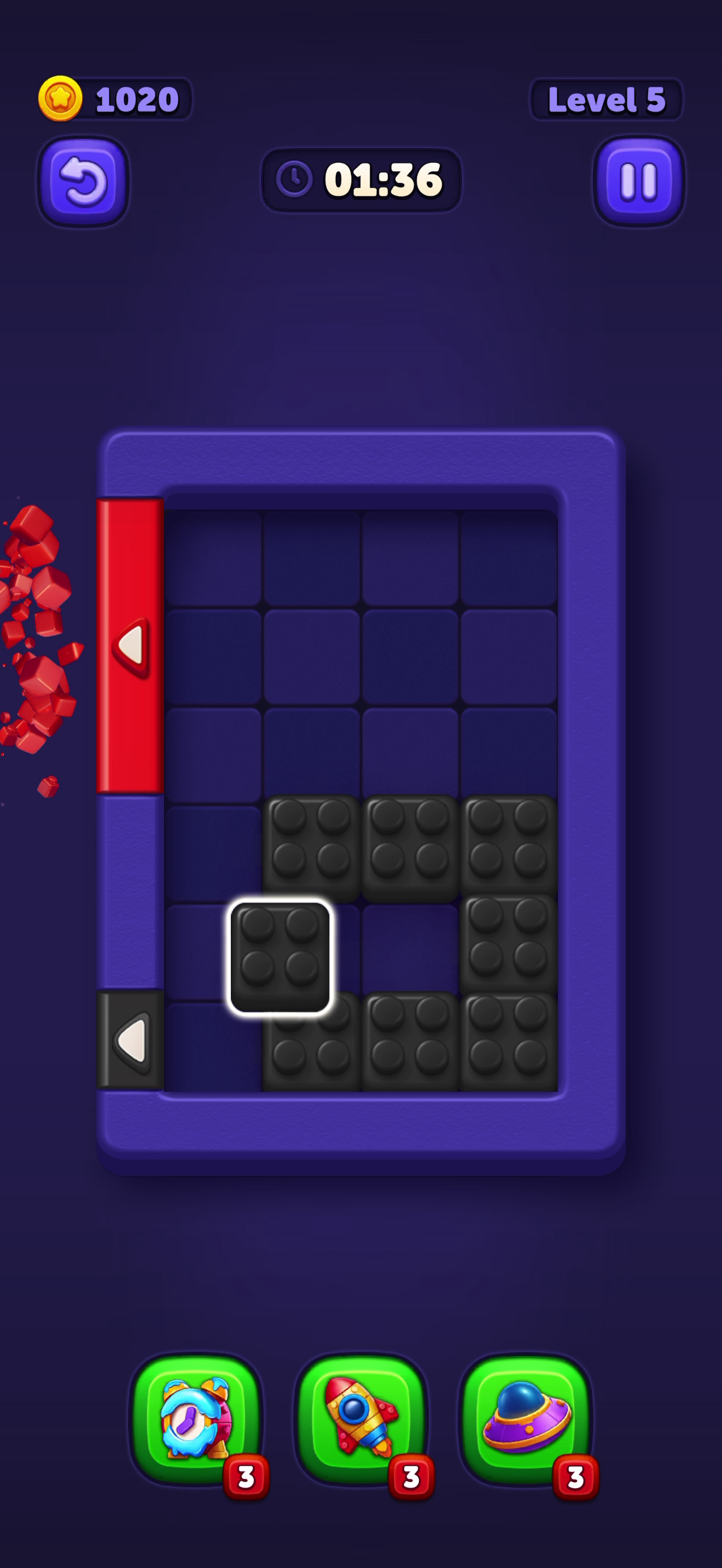 Block Out! Color Sort Puzzle — Gameplay