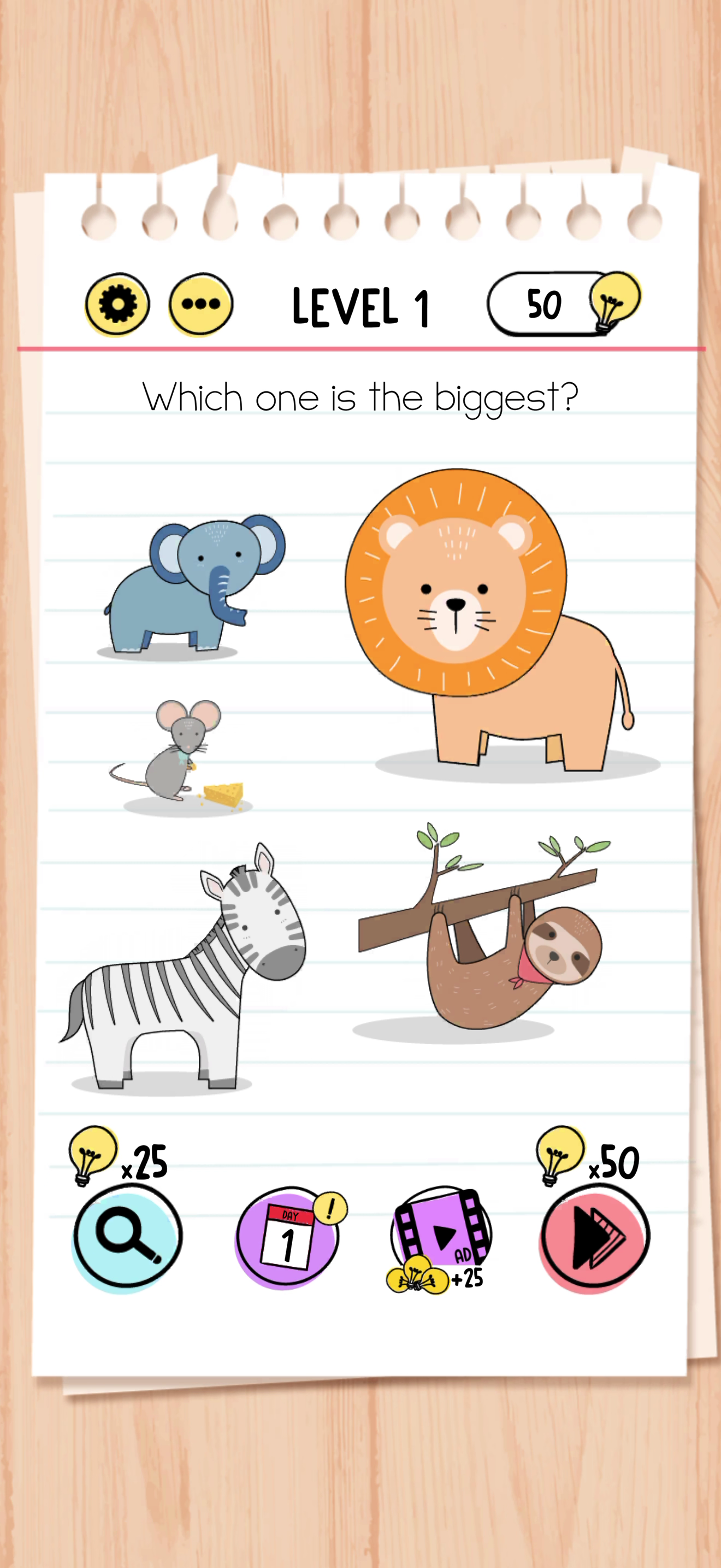 Brain Test — Gameplay
