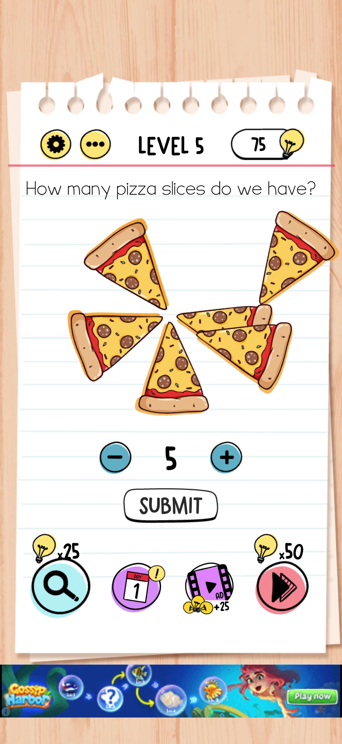 Brain Test — Gameplay