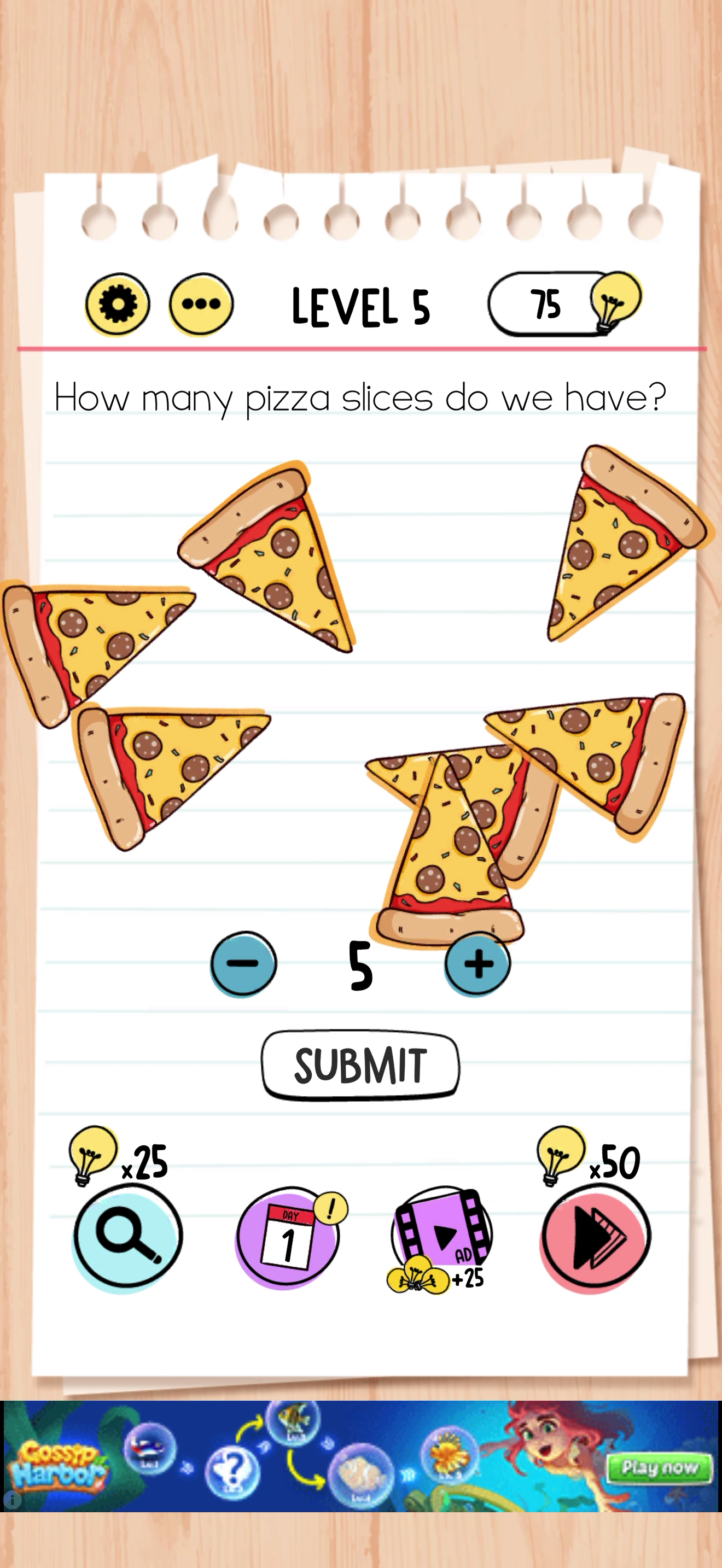 Brain Test — Gameplay
