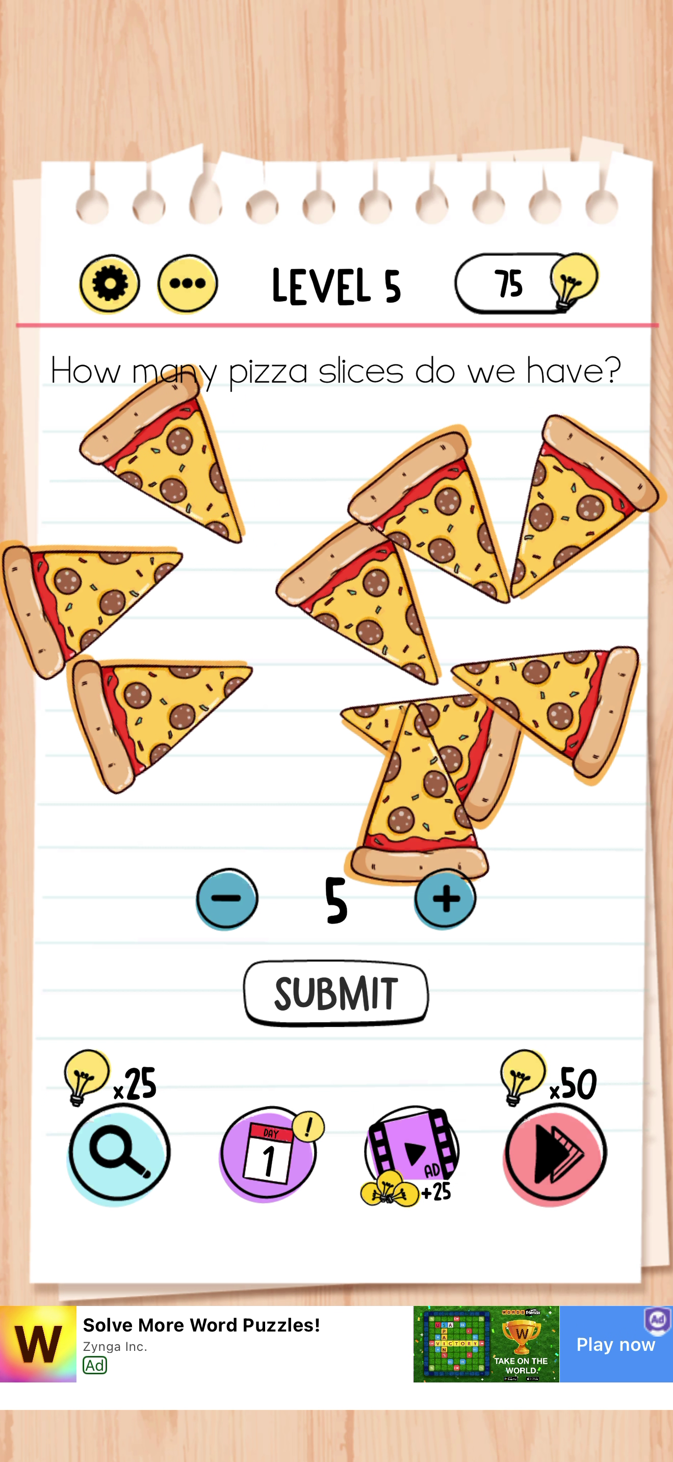 Brain Test — Gameplay