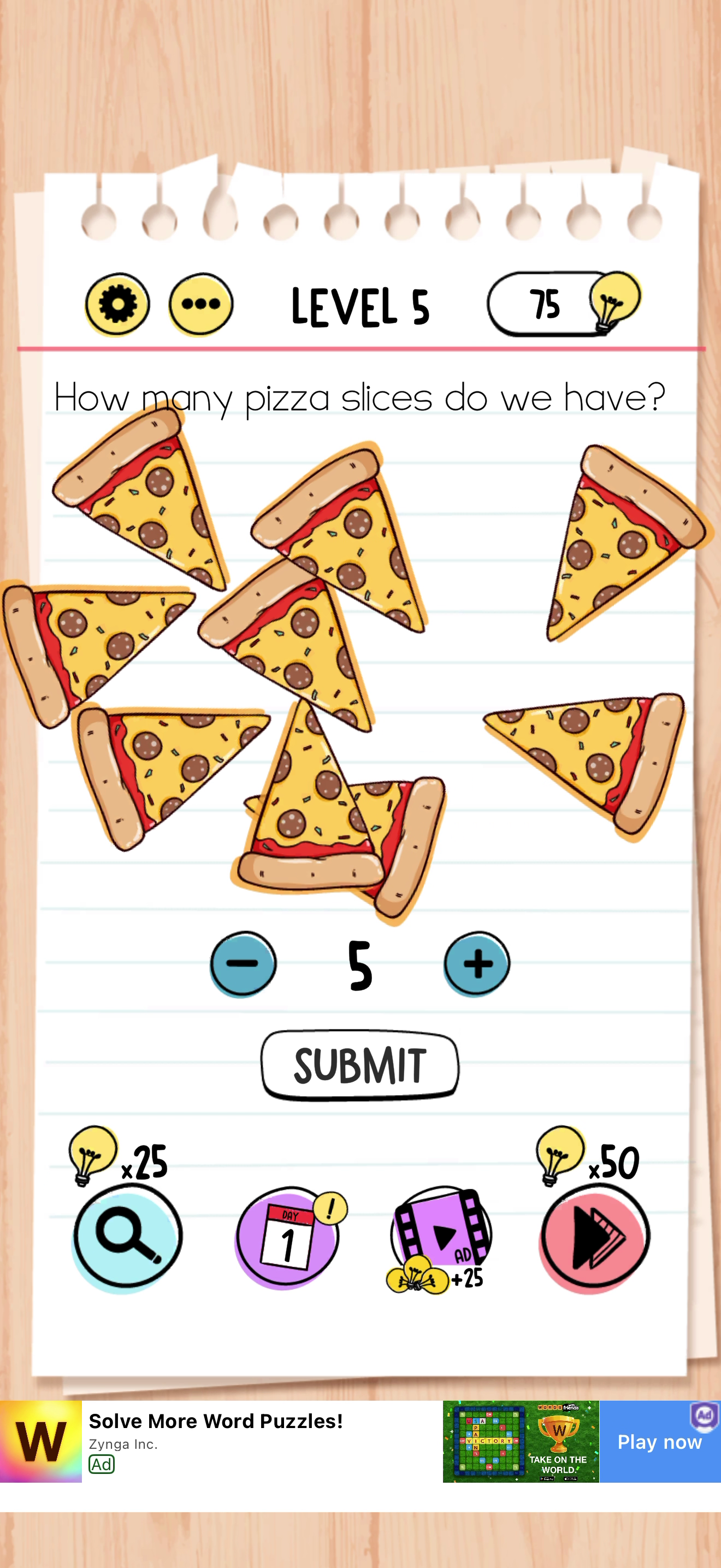 Brain Test — Gameplay