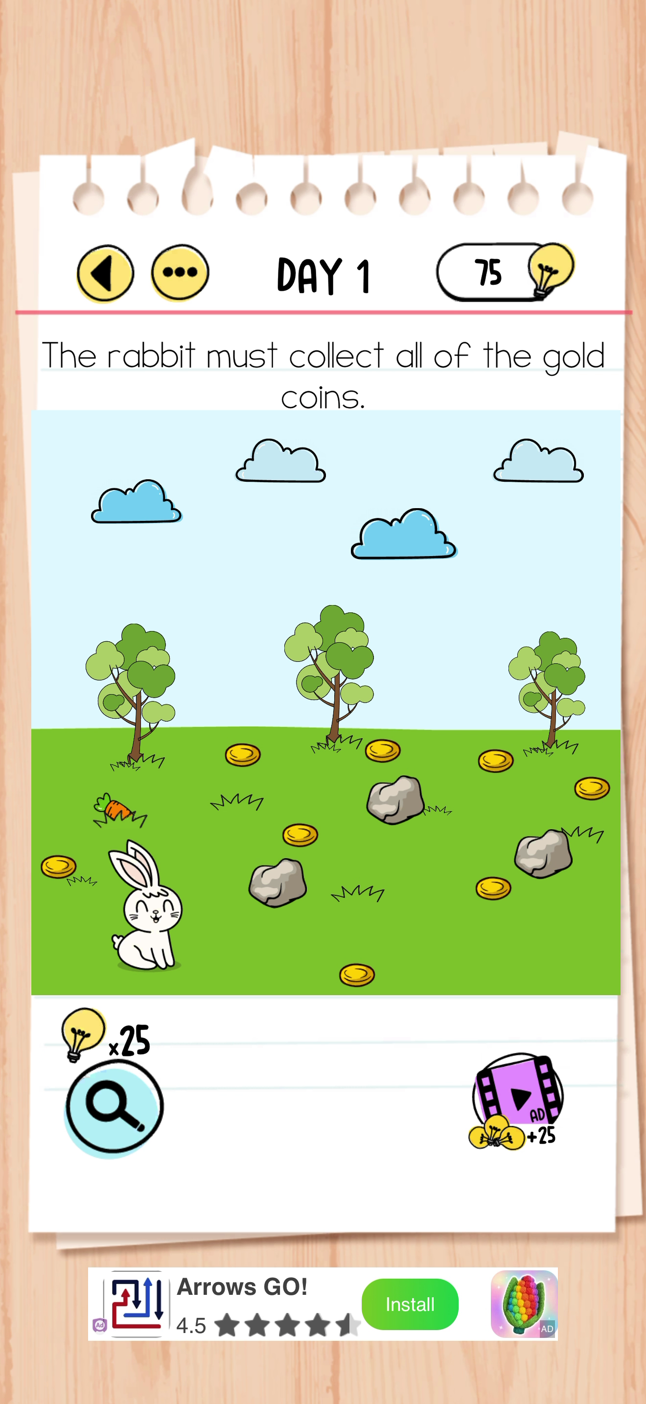 Brain Test — Gameplay