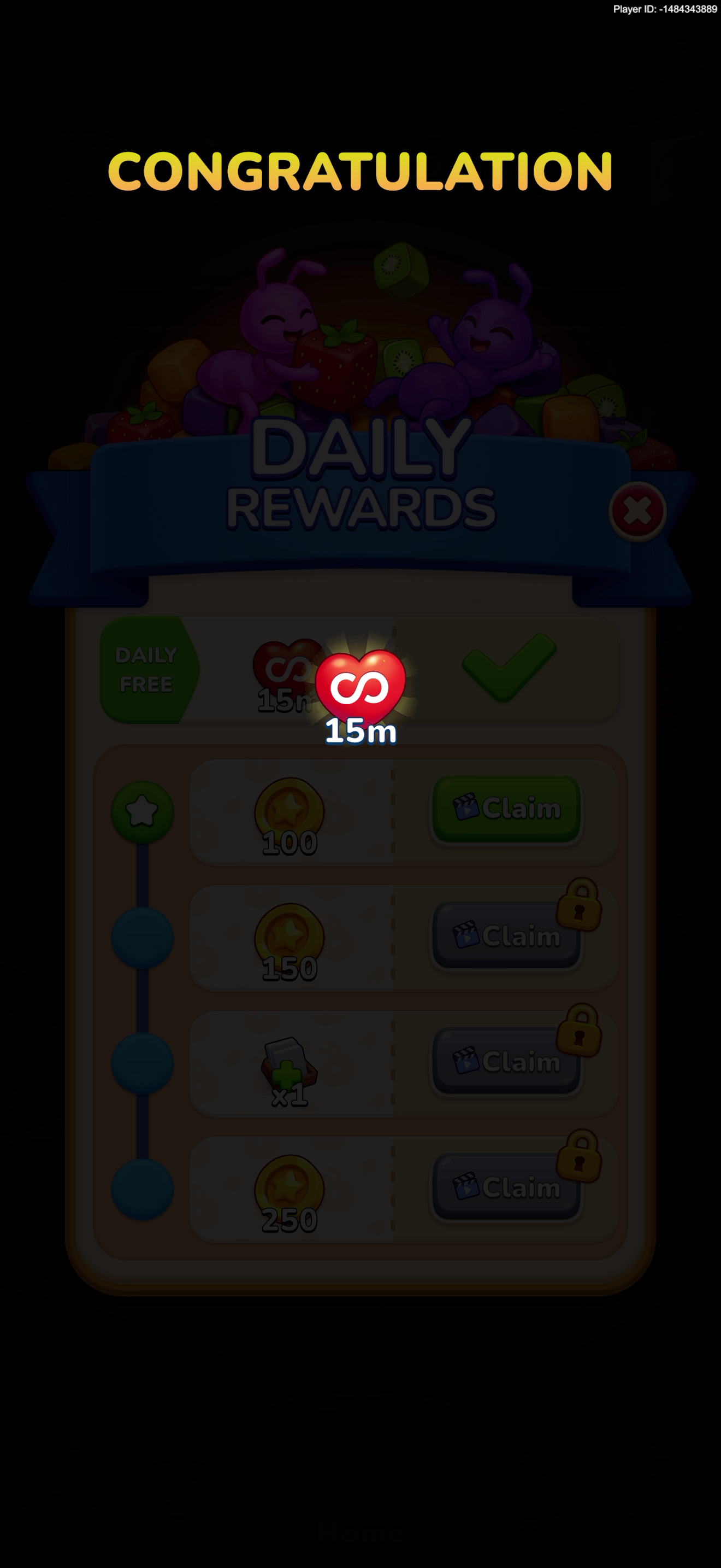 Colony Flow! — Daily rewards