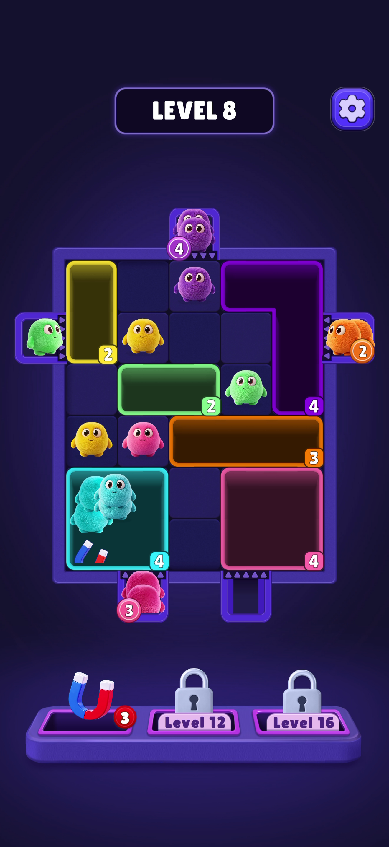 Fluffy Drop — Gameplay