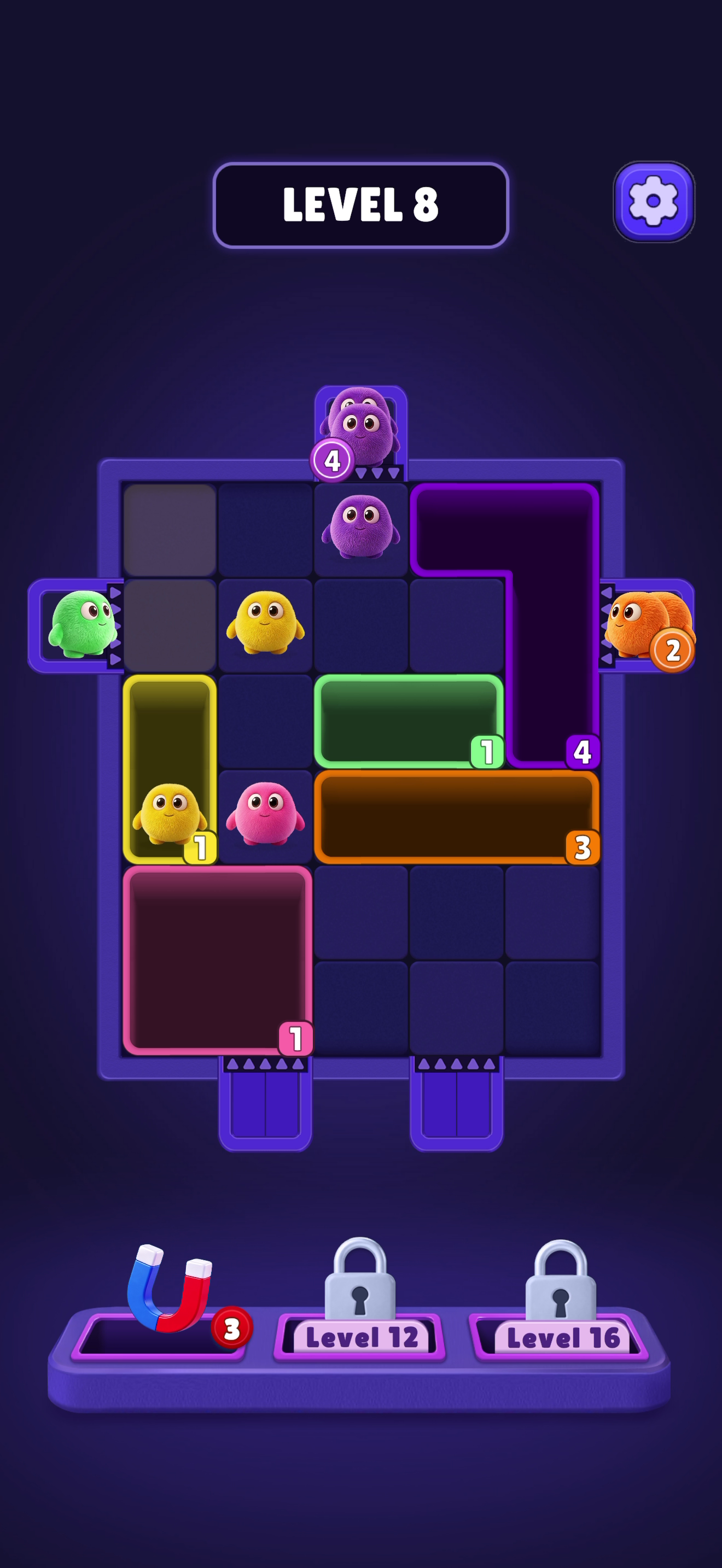 Fluffy Drop — Gameplay
