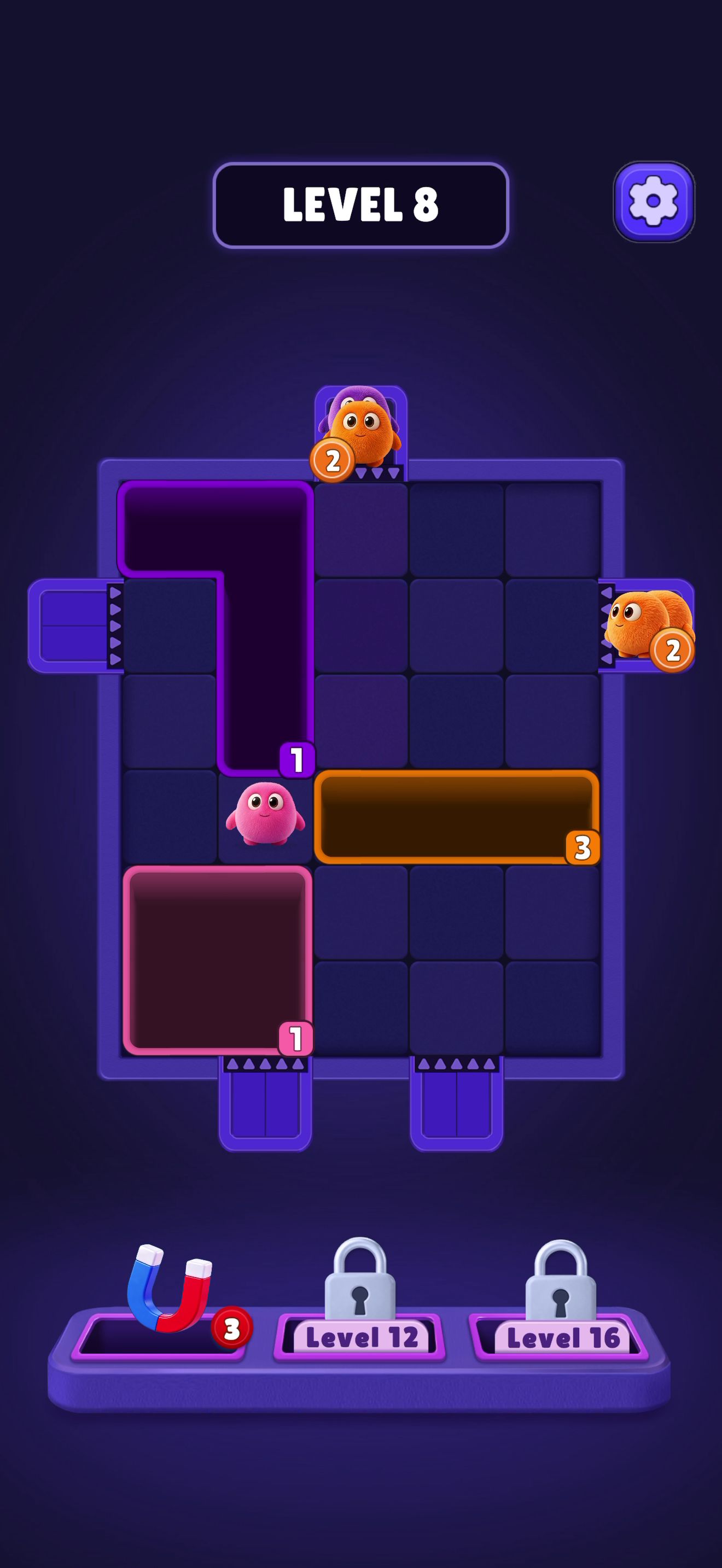 Fluffy Drop — Gameplay