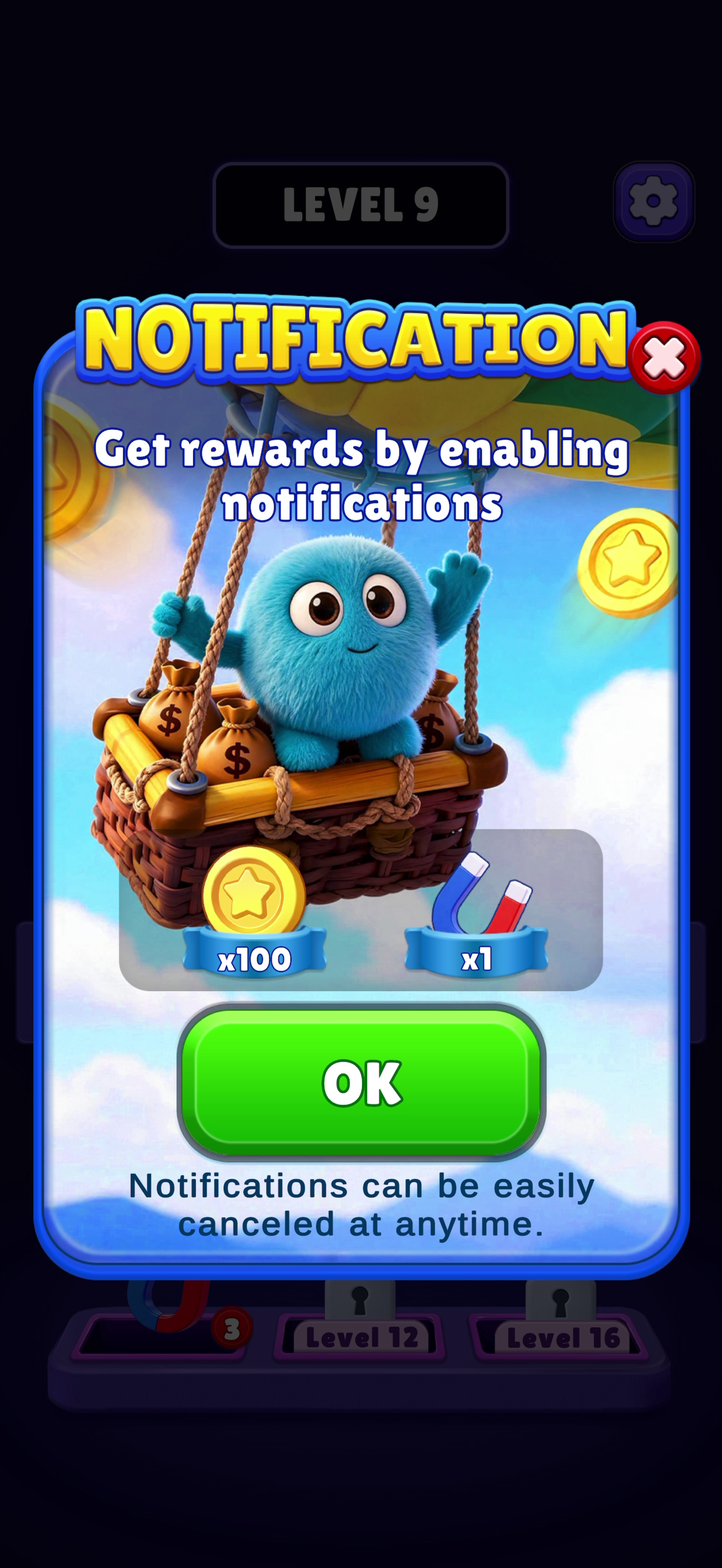 Fluffy Drop — Notifications