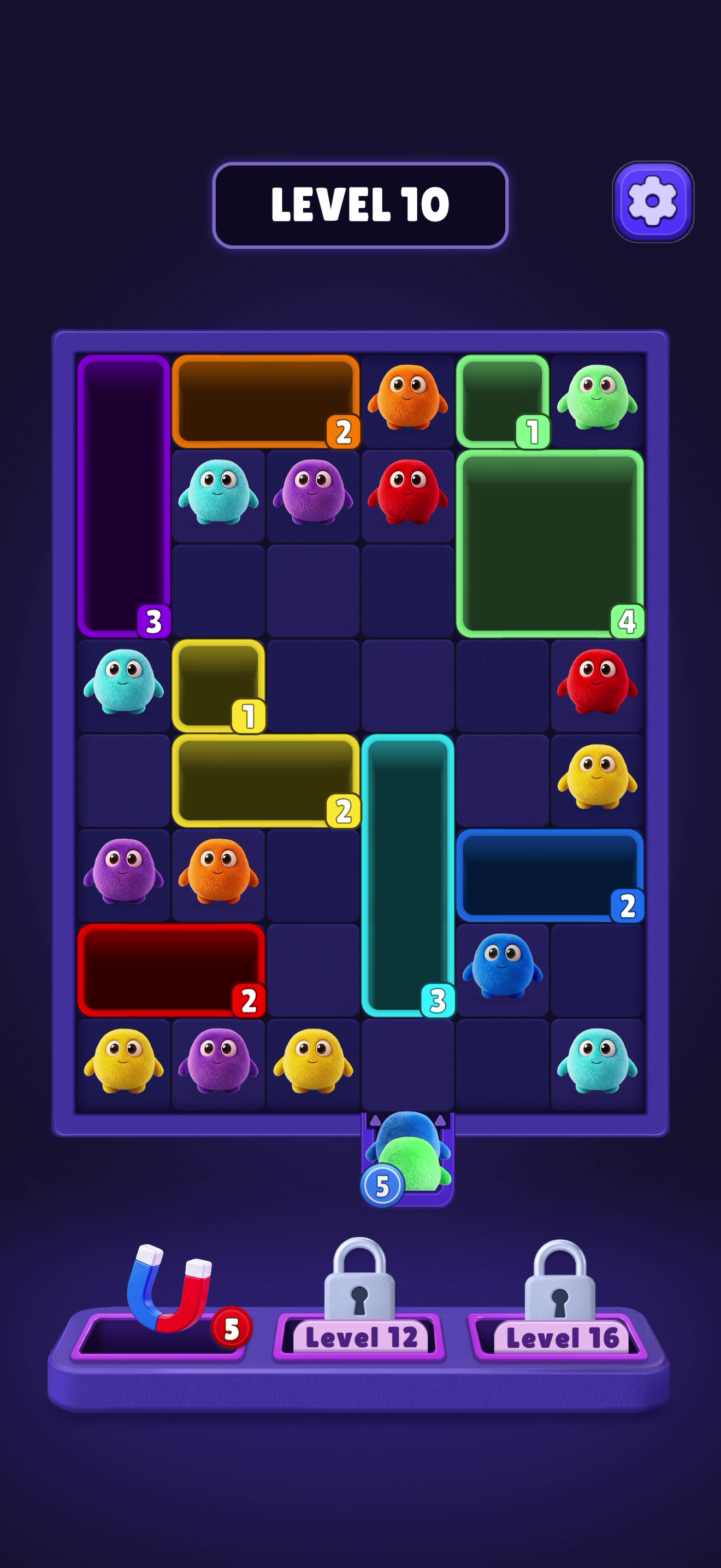 Fluffy Drop — Gameplay