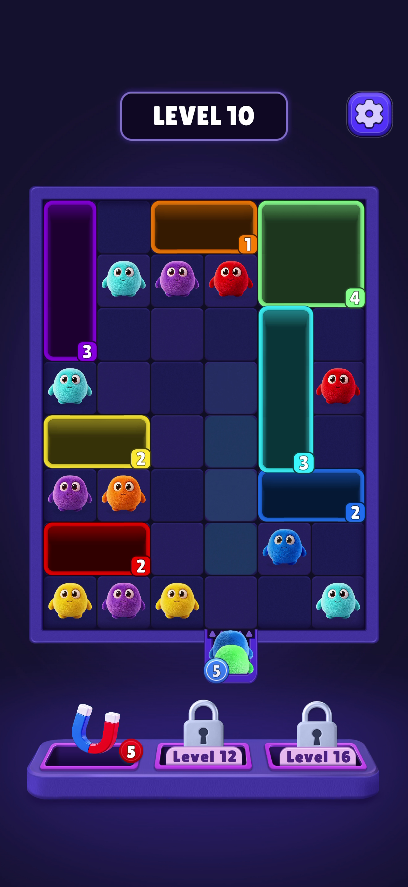 Fluffy Drop — Gameplay