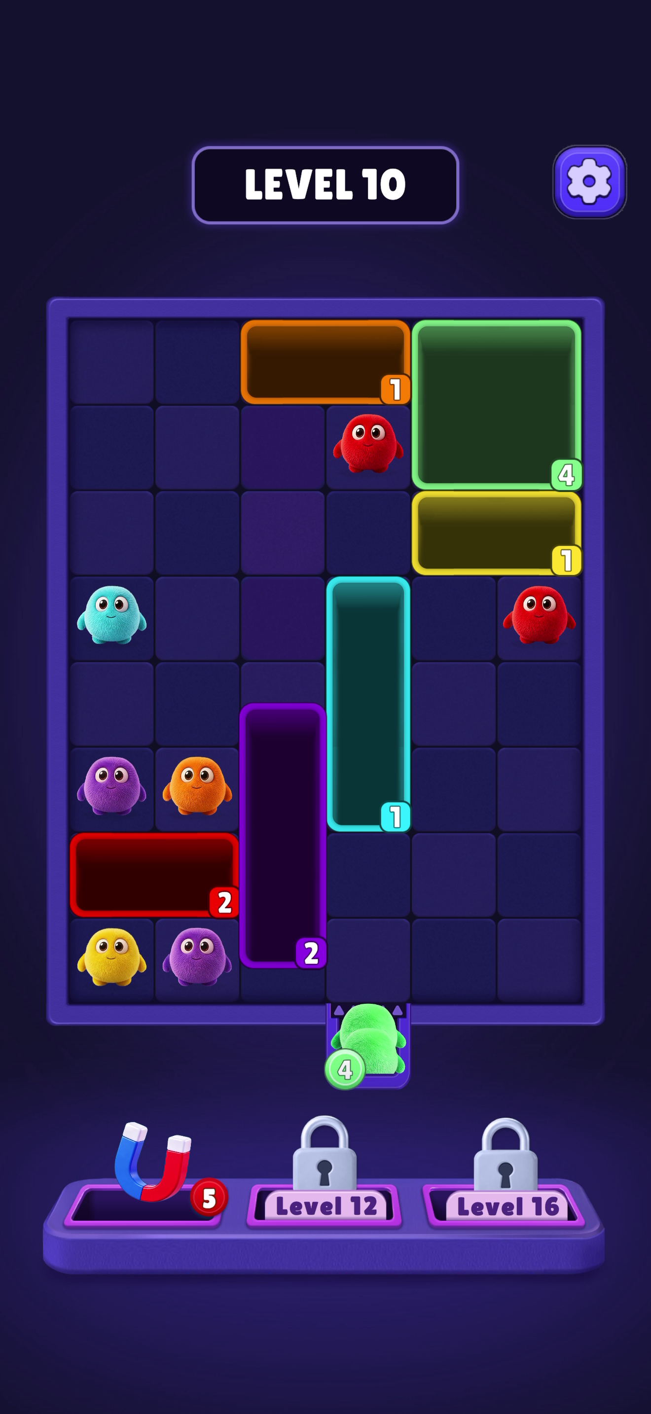Fluffy Drop — Gameplay