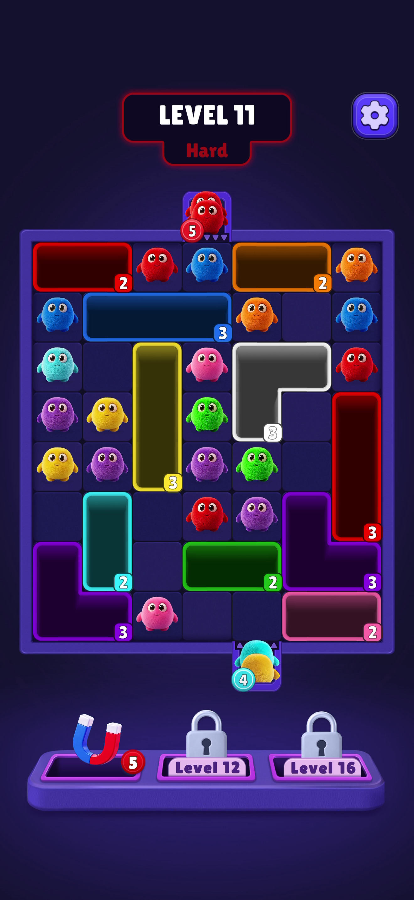 Fluffy Drop — Gameplay