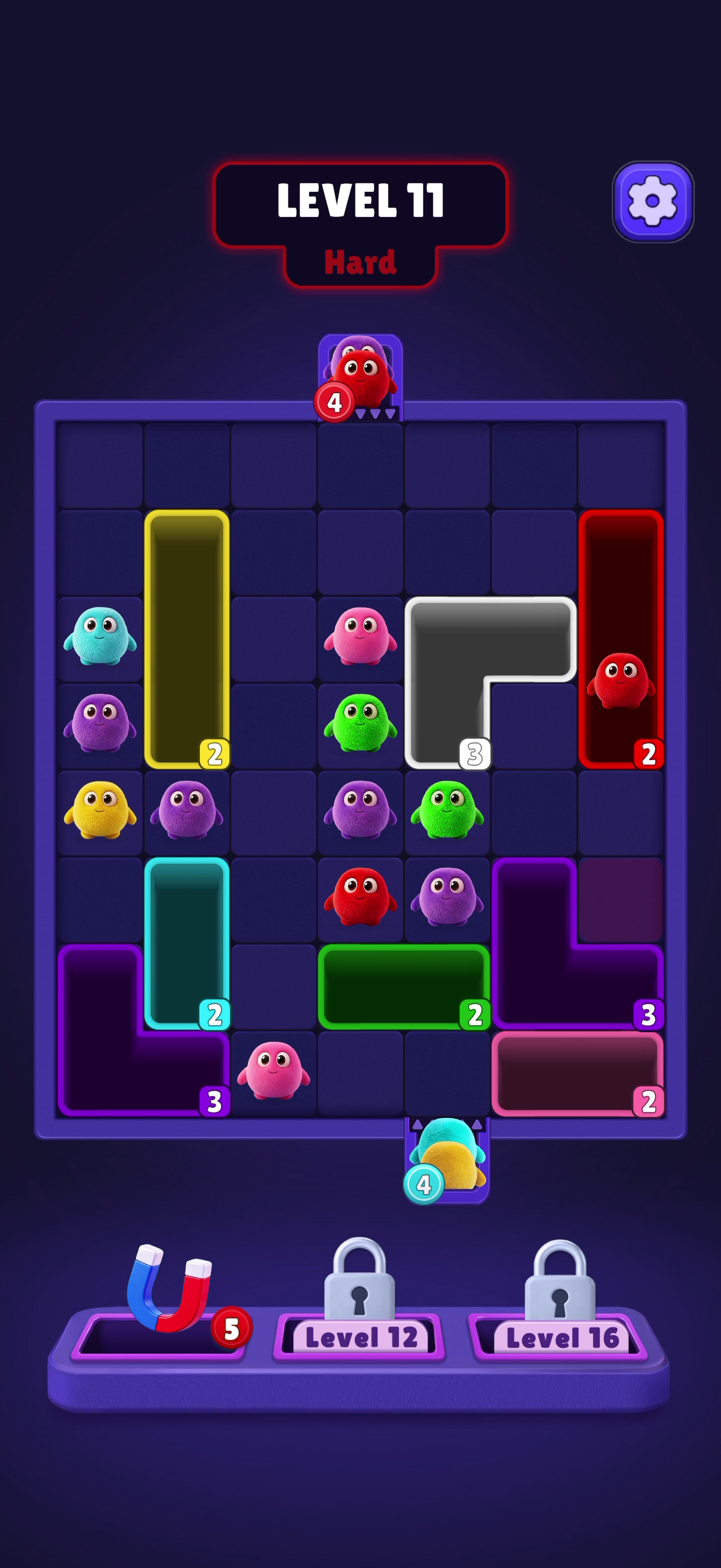 Fluffy Drop — Gameplay