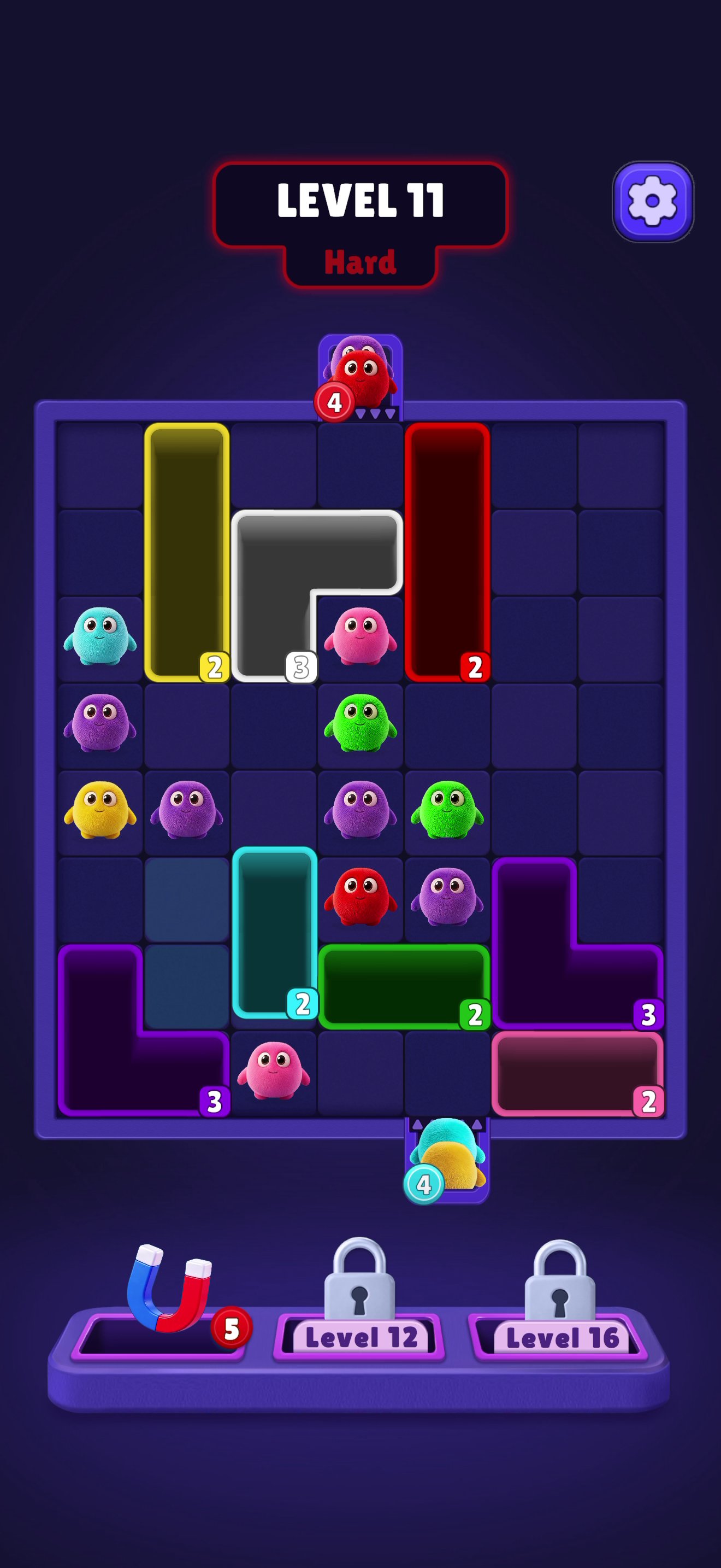 Fluffy Drop — Gameplay