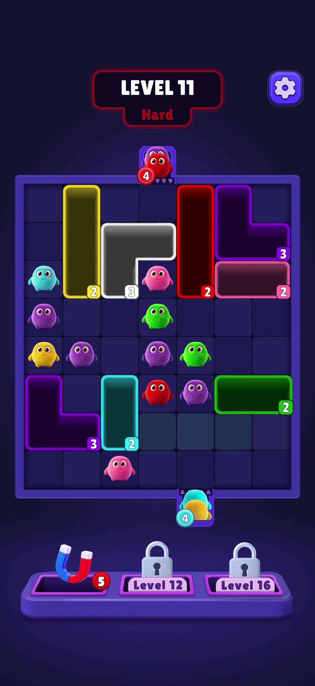 Fluffy Drop — Gameplay