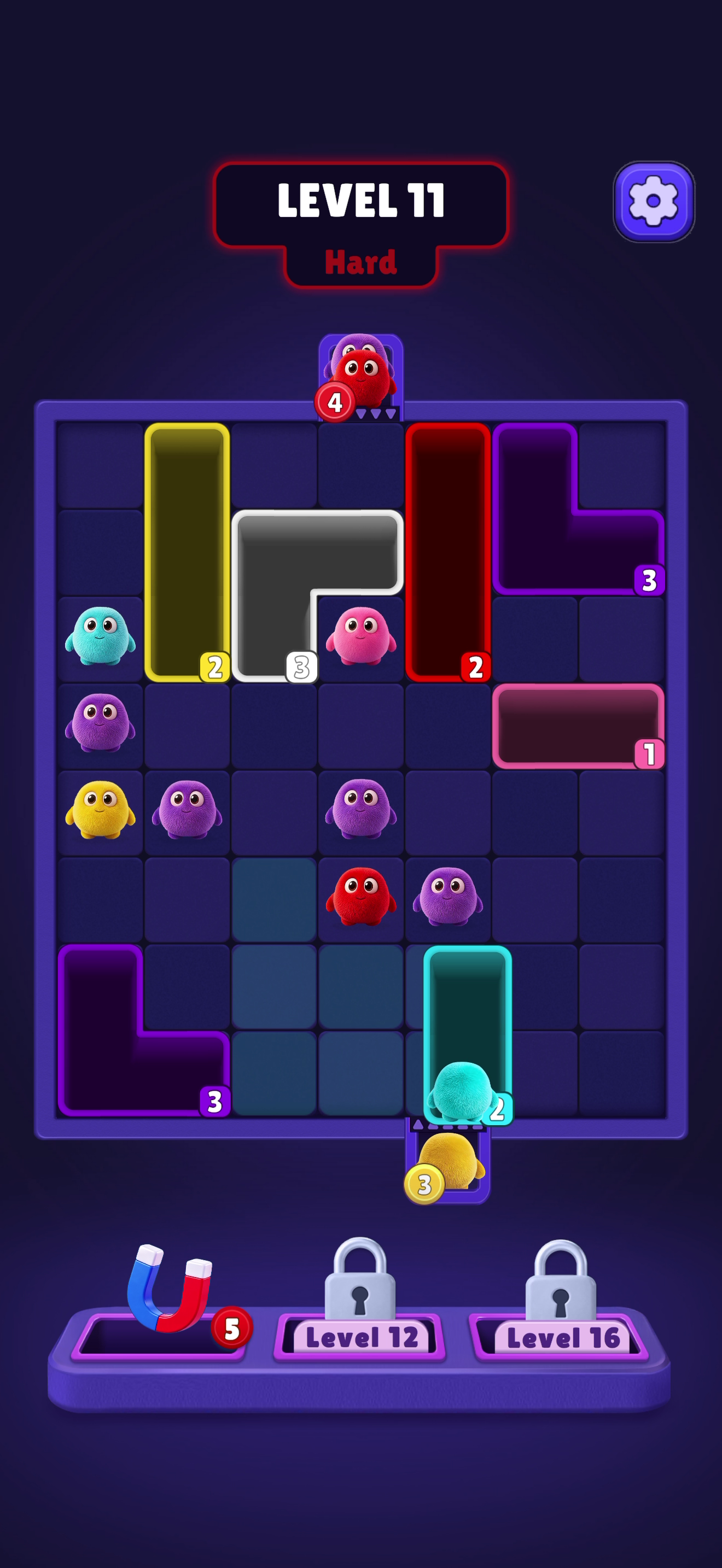 Fluffy Drop — Gameplay