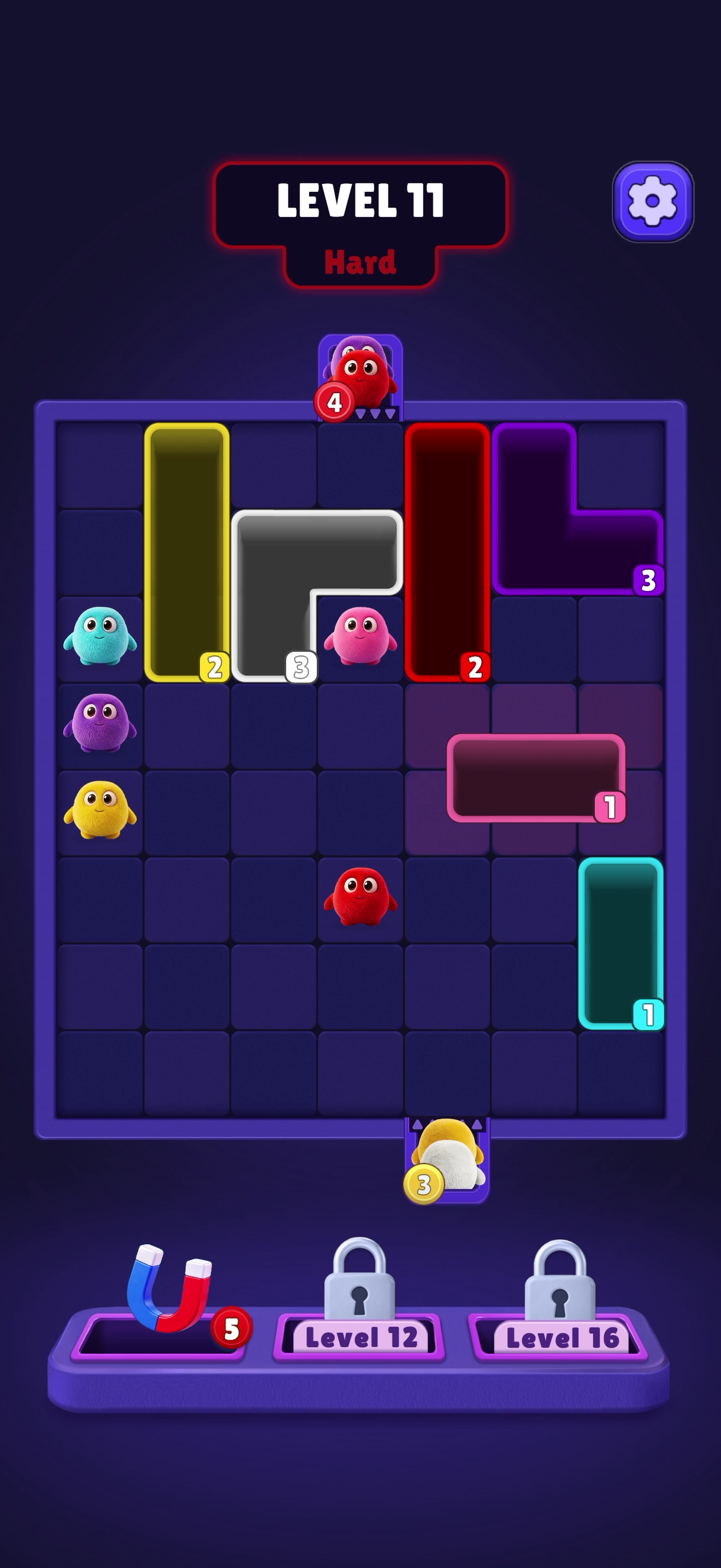 Fluffy Drop — Gameplay