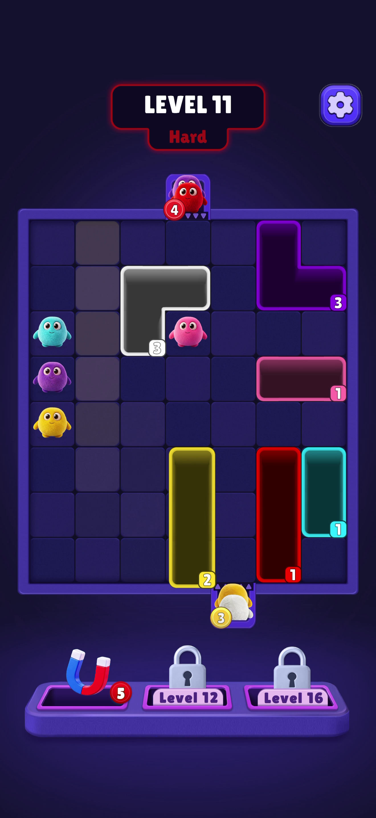 Fluffy Drop — Gameplay