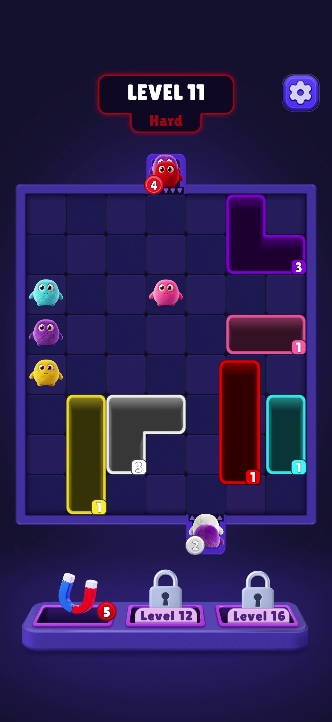 Fluffy Drop — Gameplay