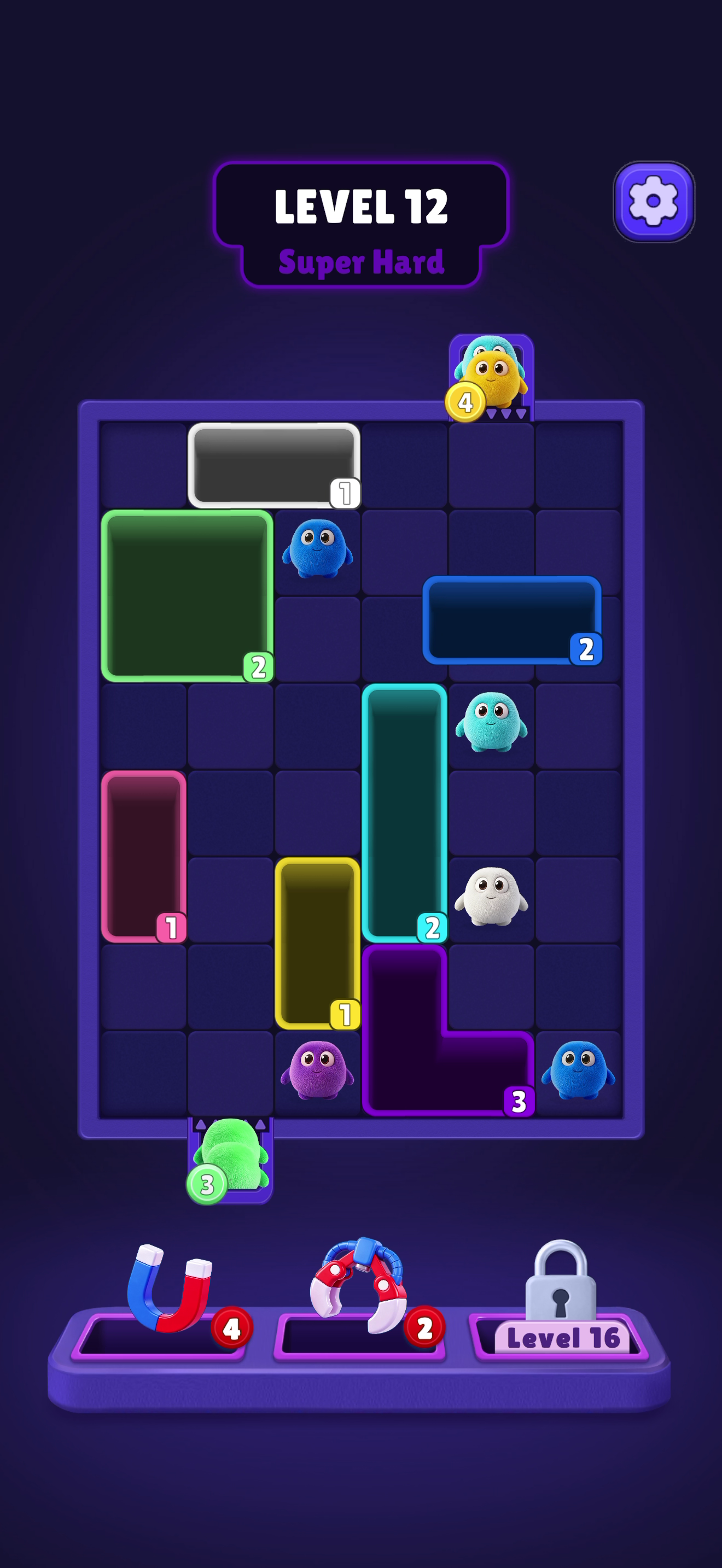 Fluffy Drop — Gameplay