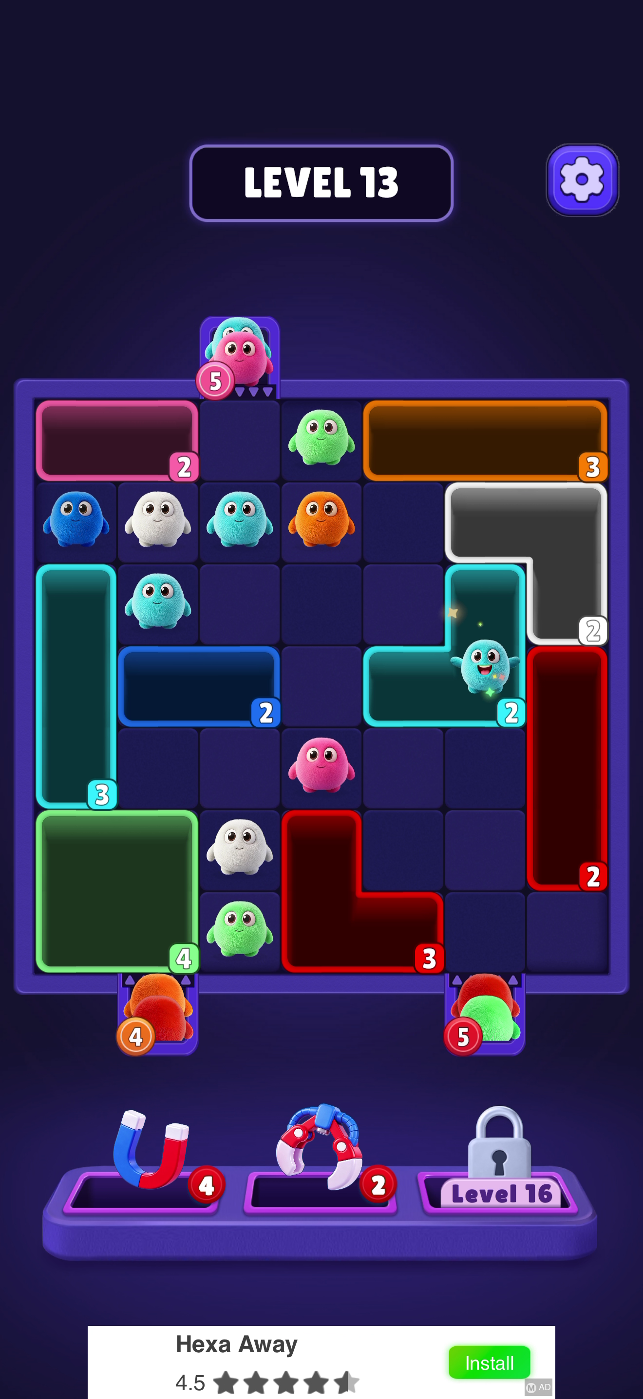 Fluffy Drop — Gameplay