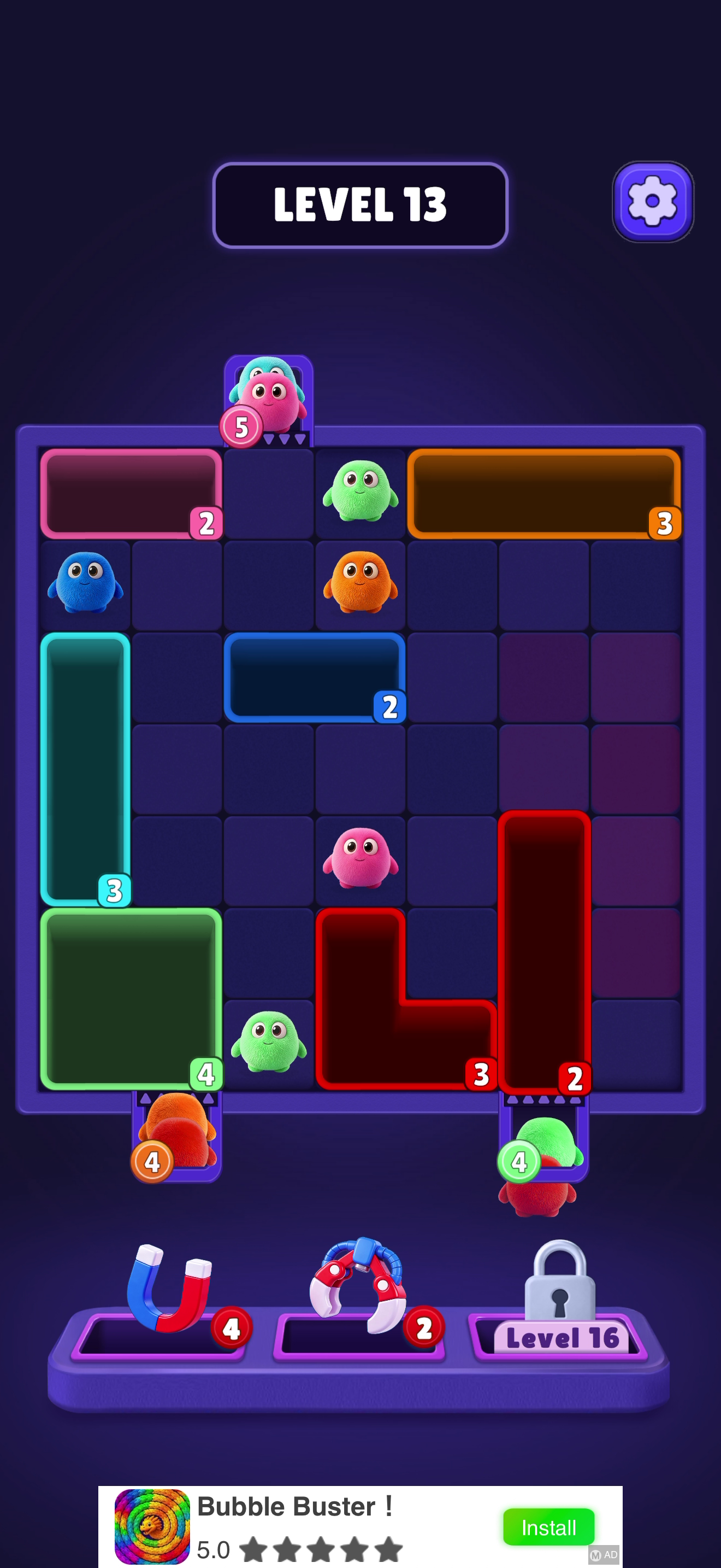 Fluffy Drop — Gameplay