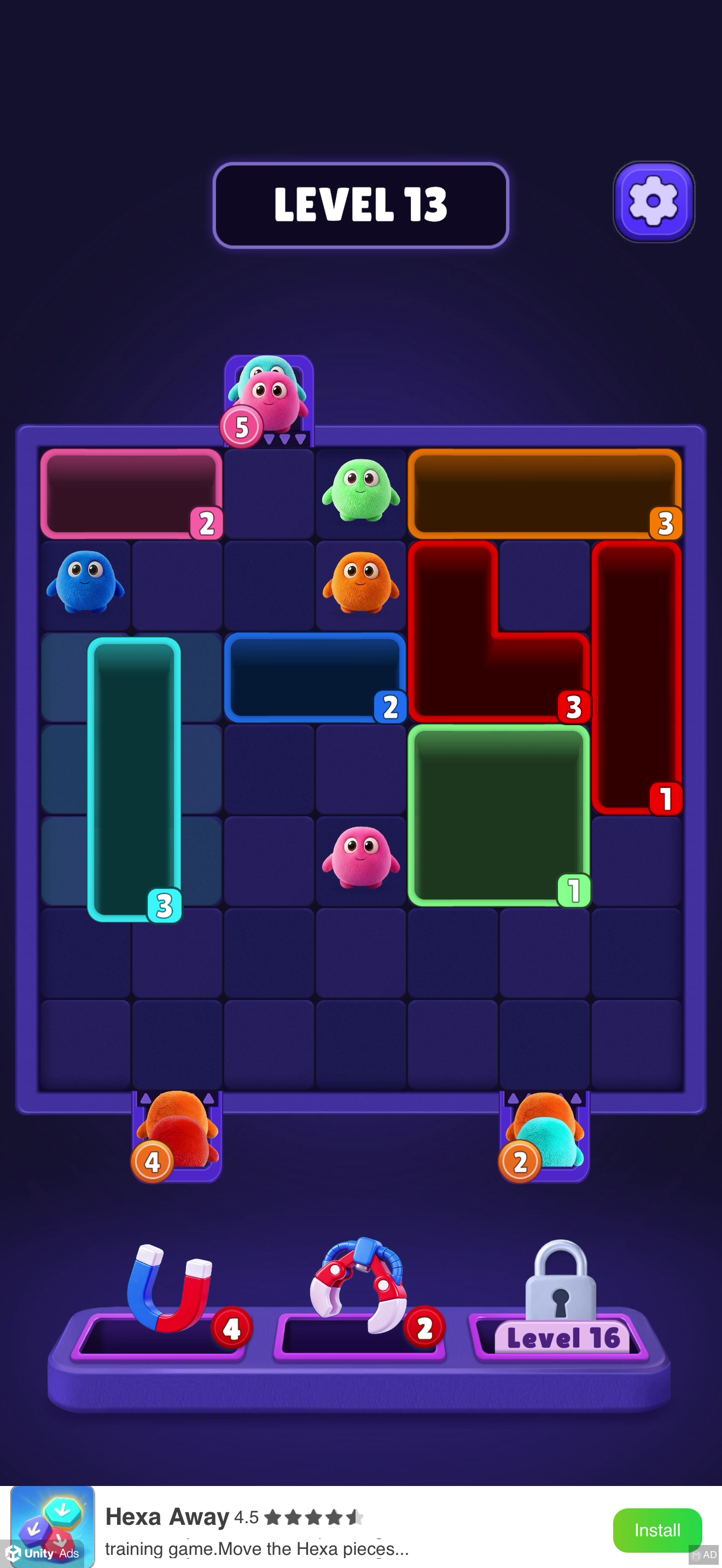 Fluffy Drop — Gameplay