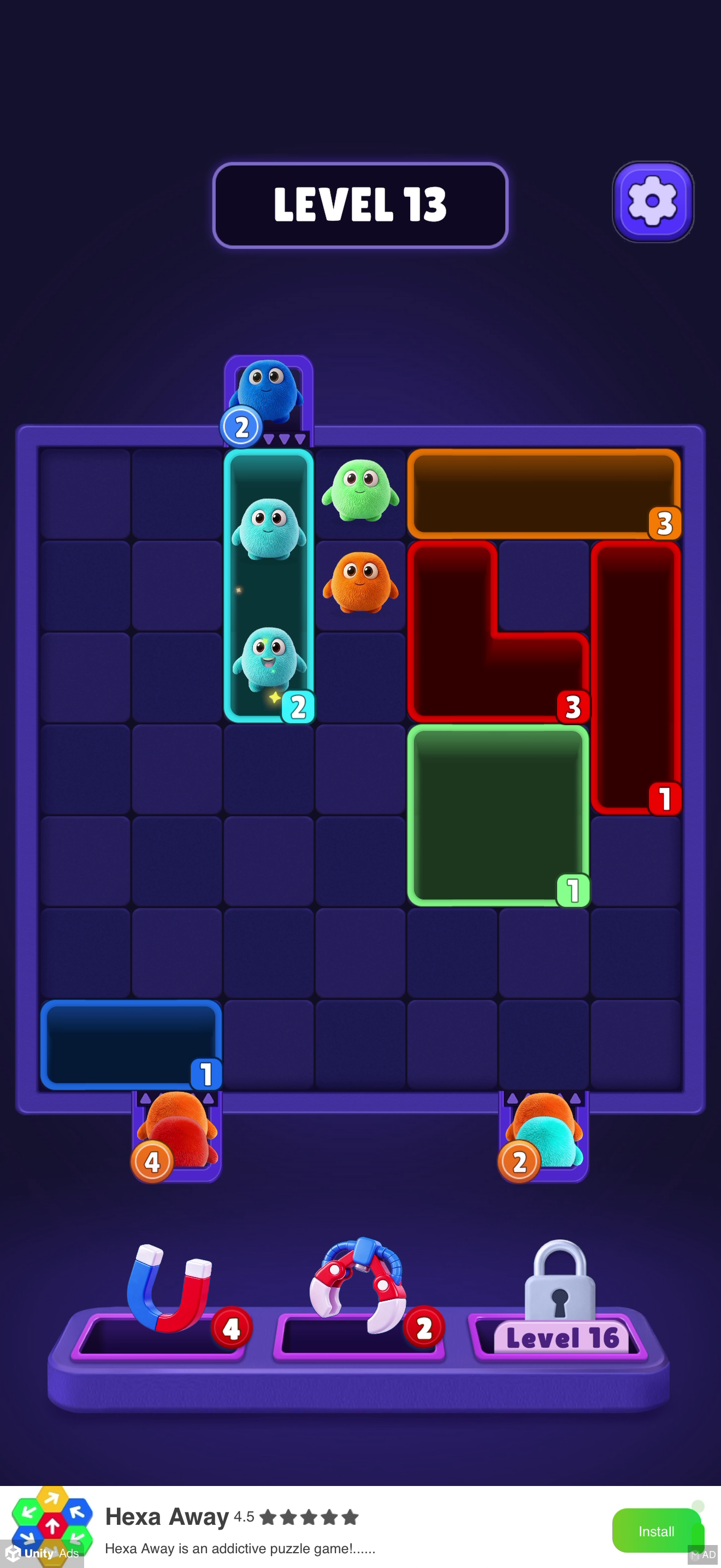 Fluffy Drop — Gameplay