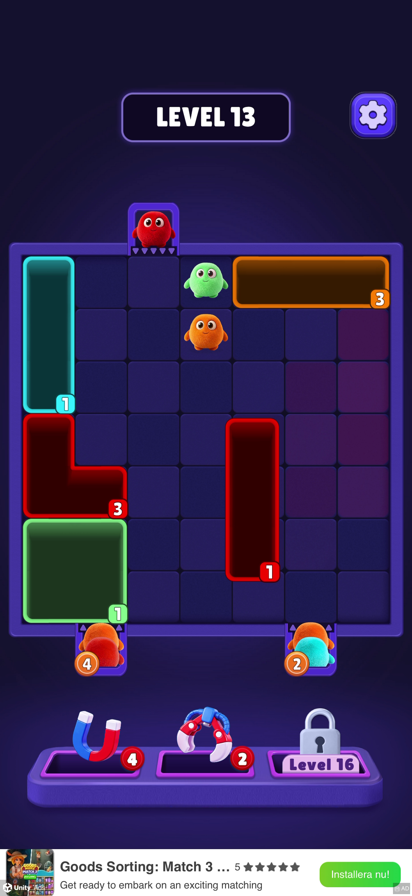 Fluffy Drop — Gameplay