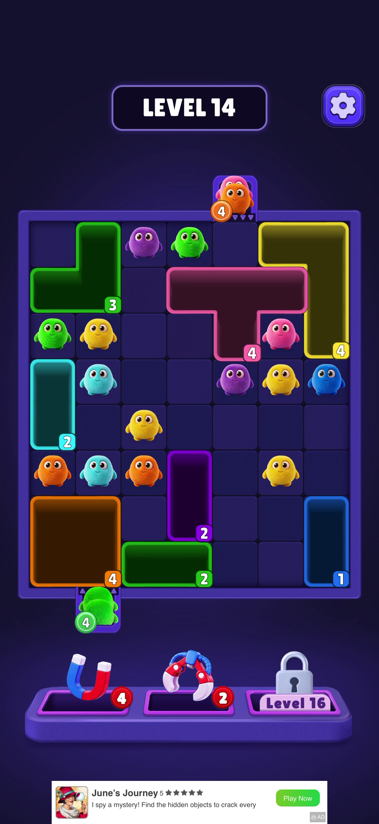 Fluffy Drop — Gameplay