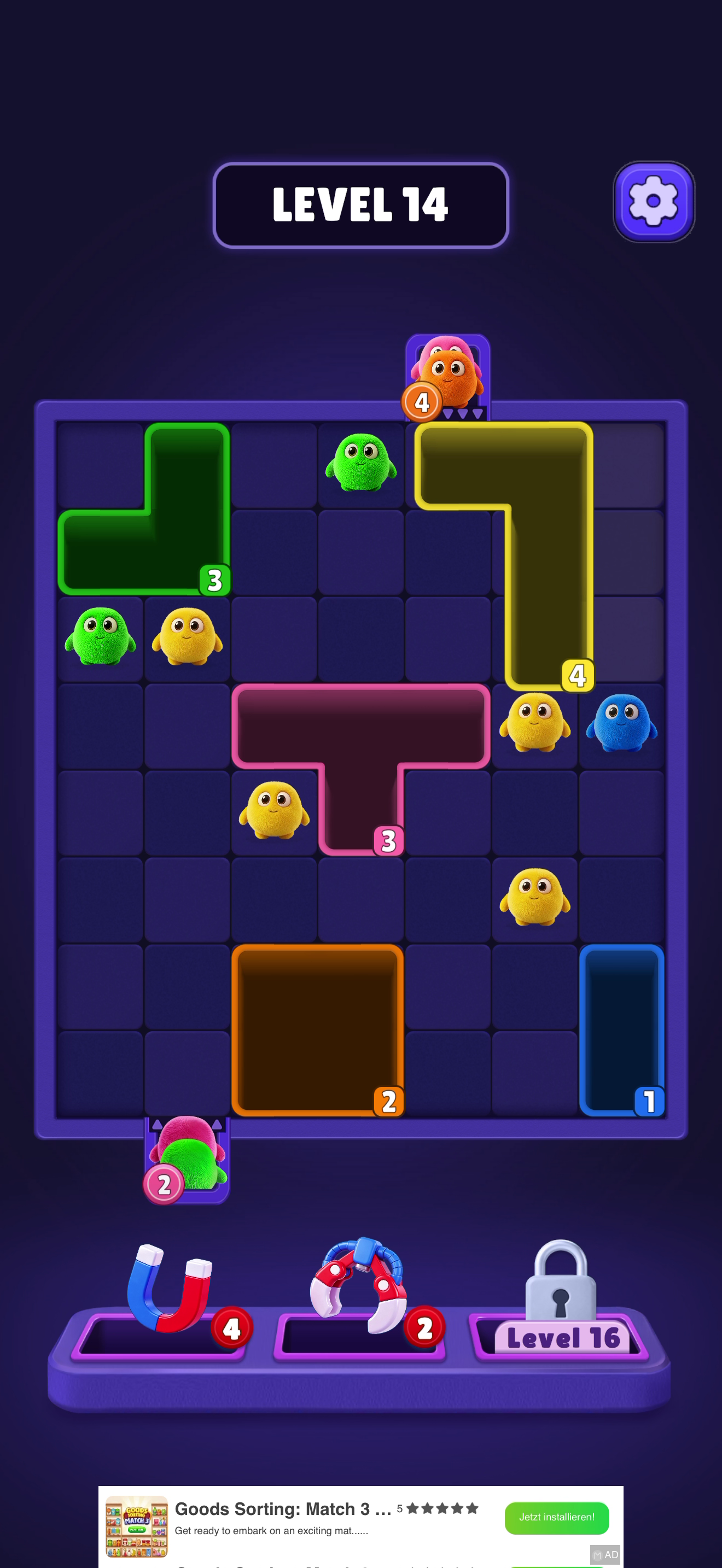 Fluffy Drop — Gameplay
