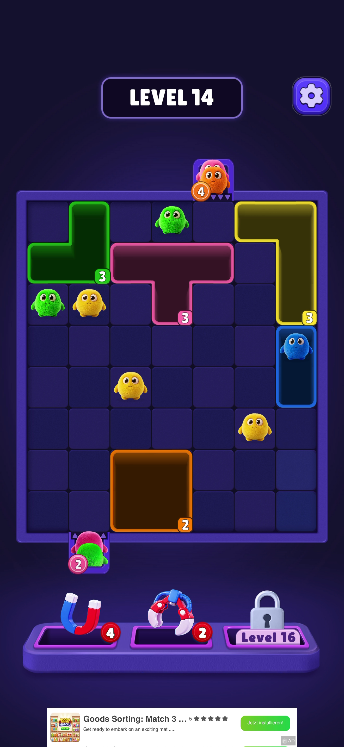 Fluffy Drop — Gameplay