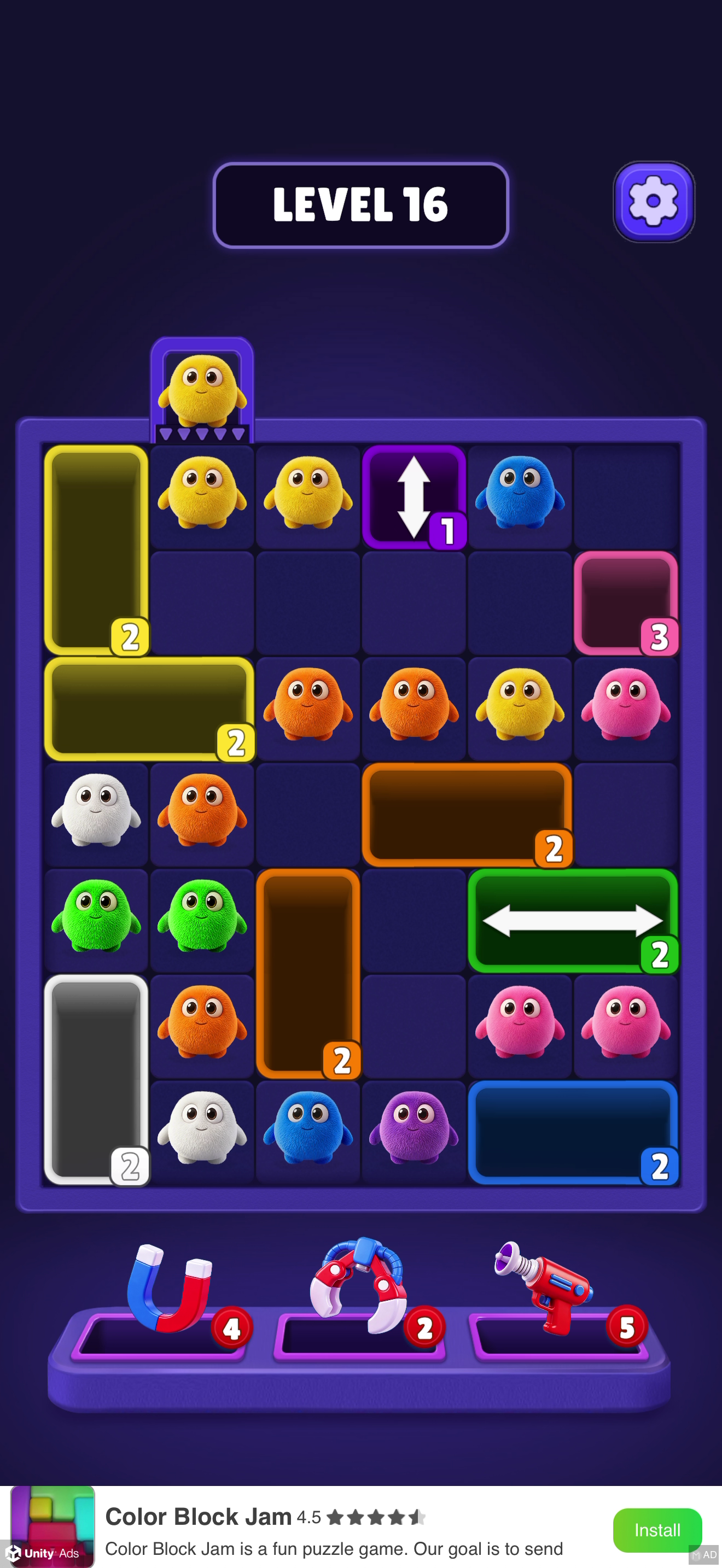 Fluffy Drop — Gameplay