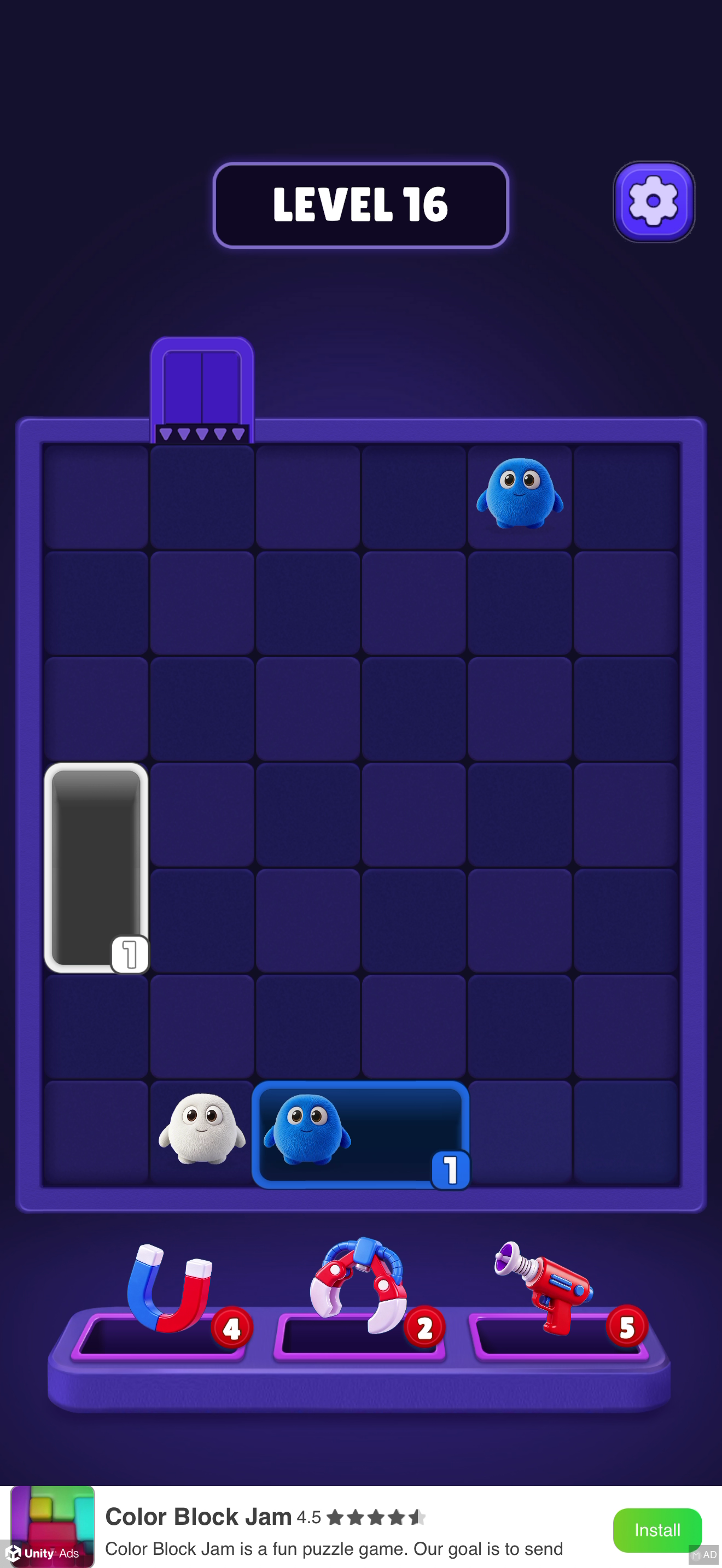 Fluffy Drop — Gameplay