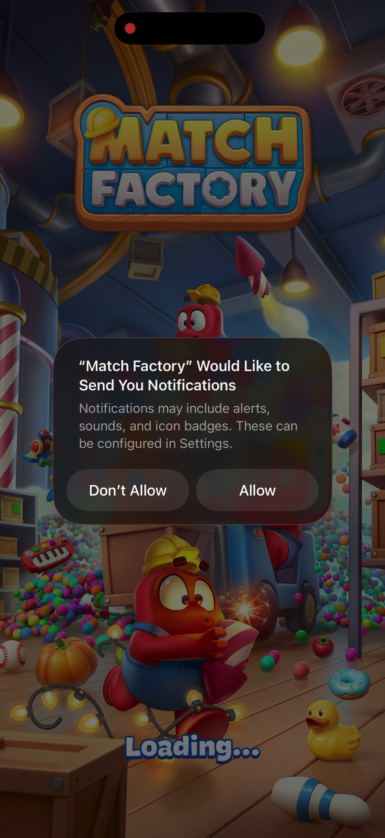 Match Factory — Notifications