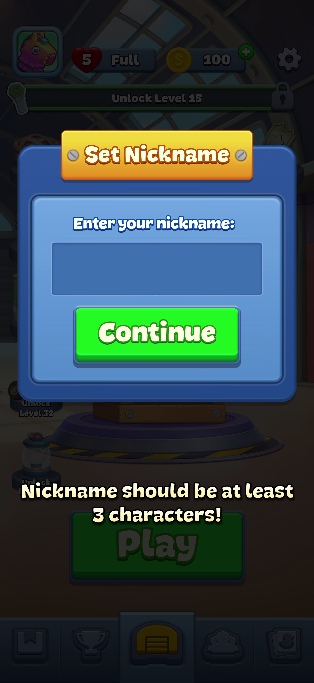 Match Factory — Account & login