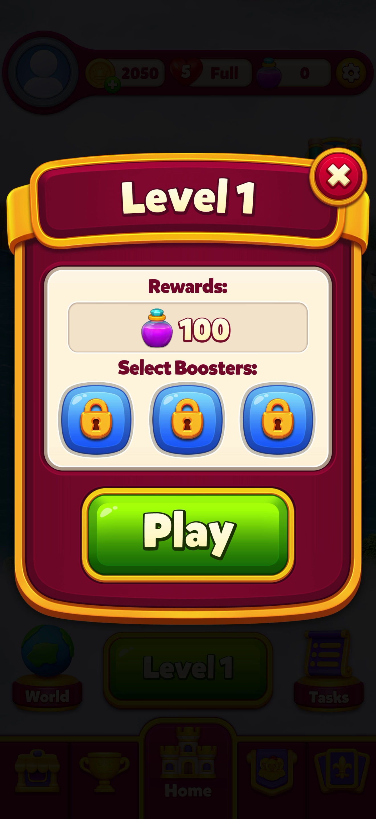 Royal Kingdom — Loadout