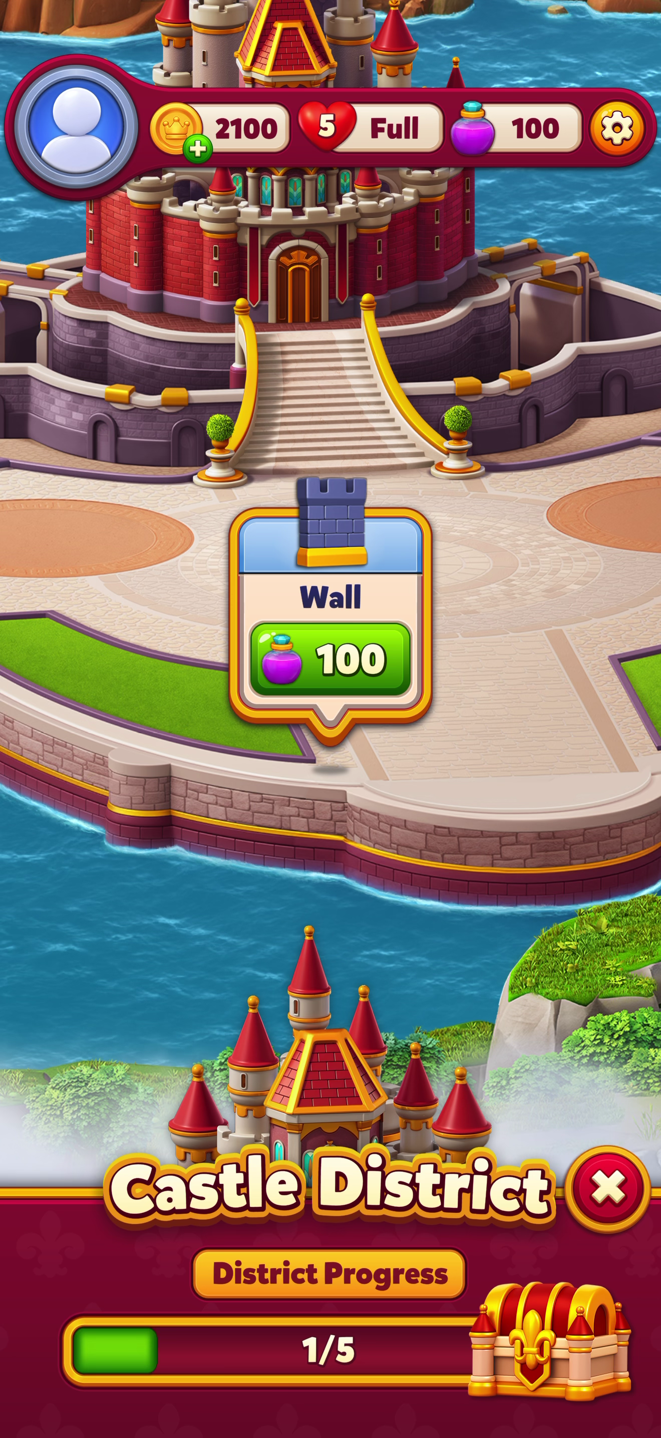 Royal Kingdom — Upgrade flows