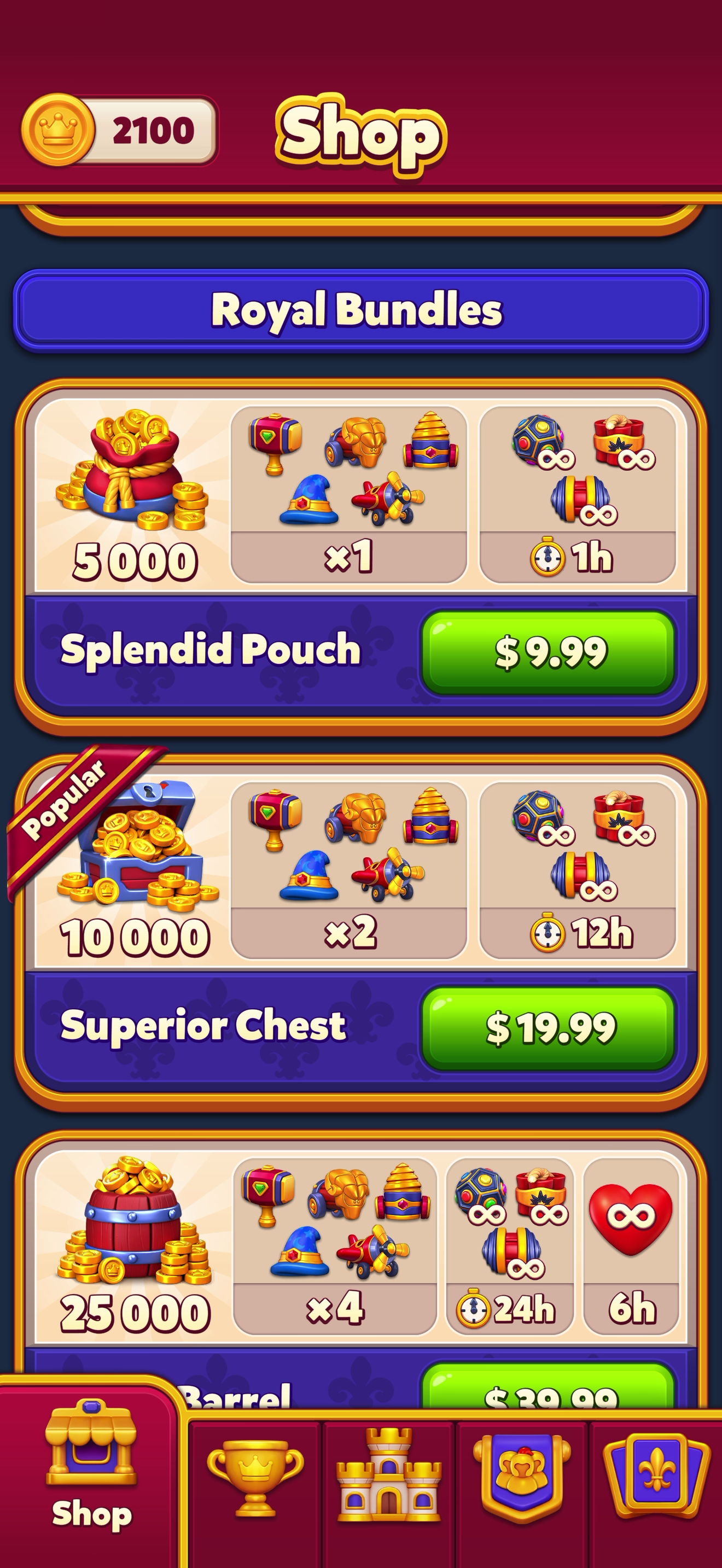 Royal Kingdom — Shop