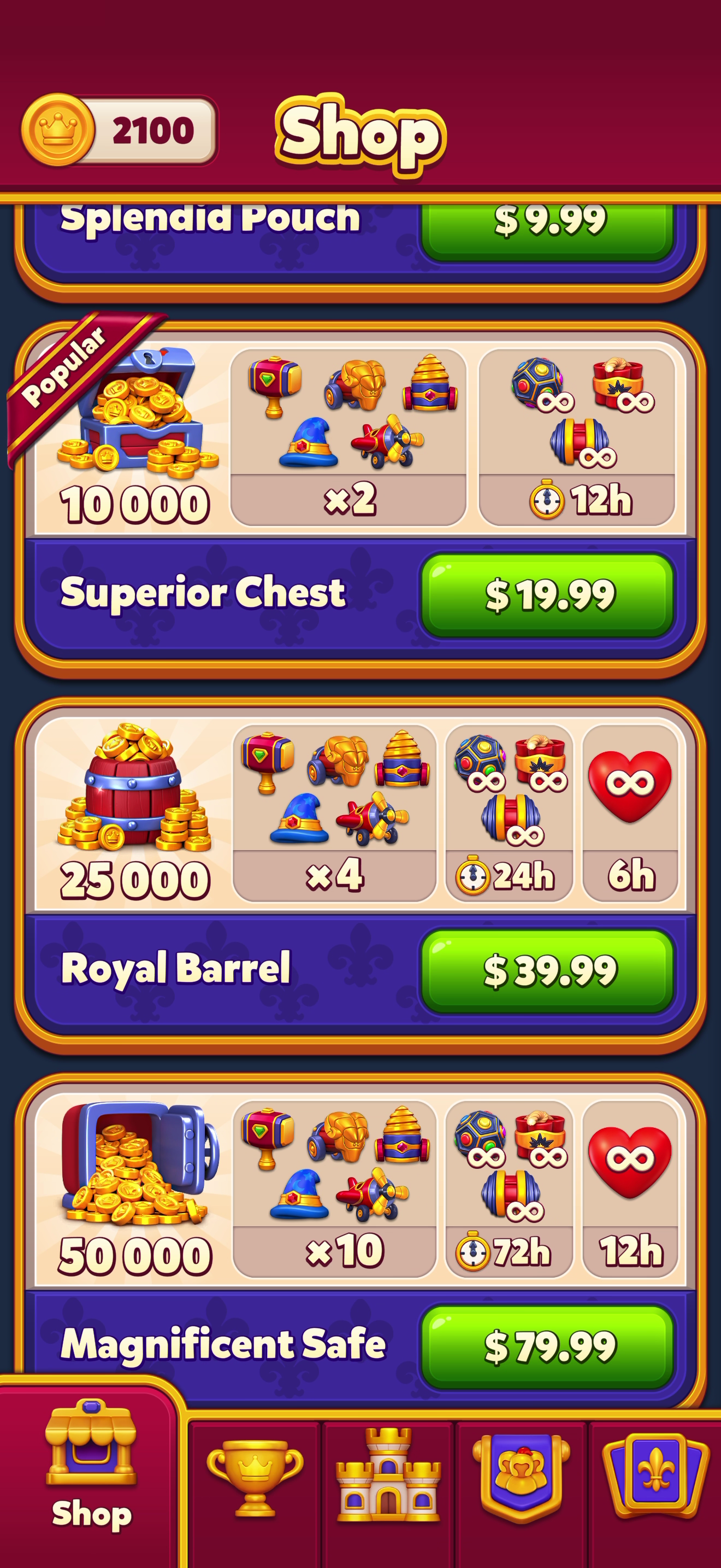 Royal Kingdom — Shop