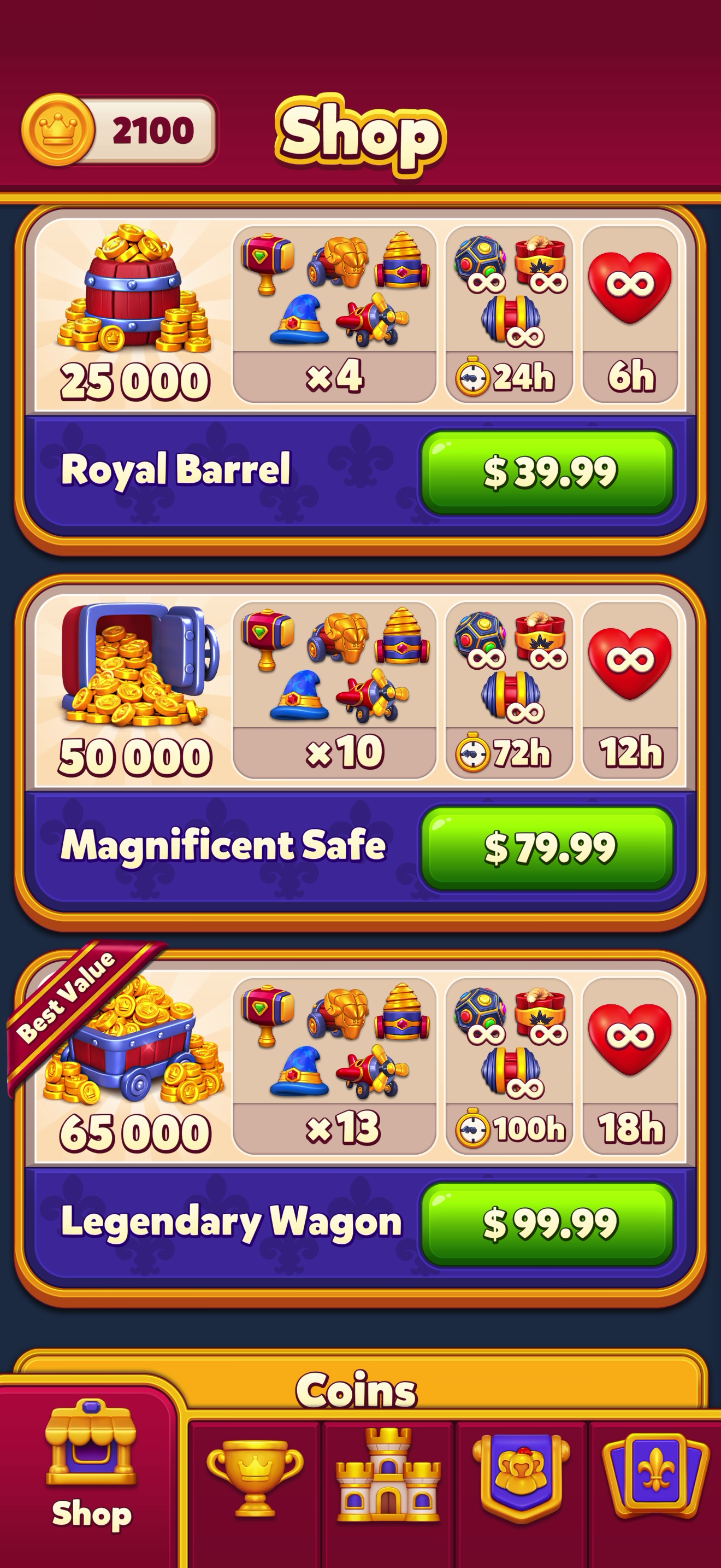 Royal Kingdom — Shop