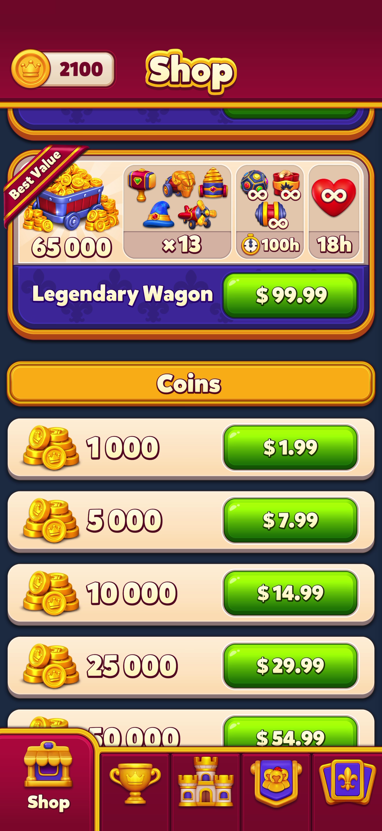 Royal Kingdom — Shop