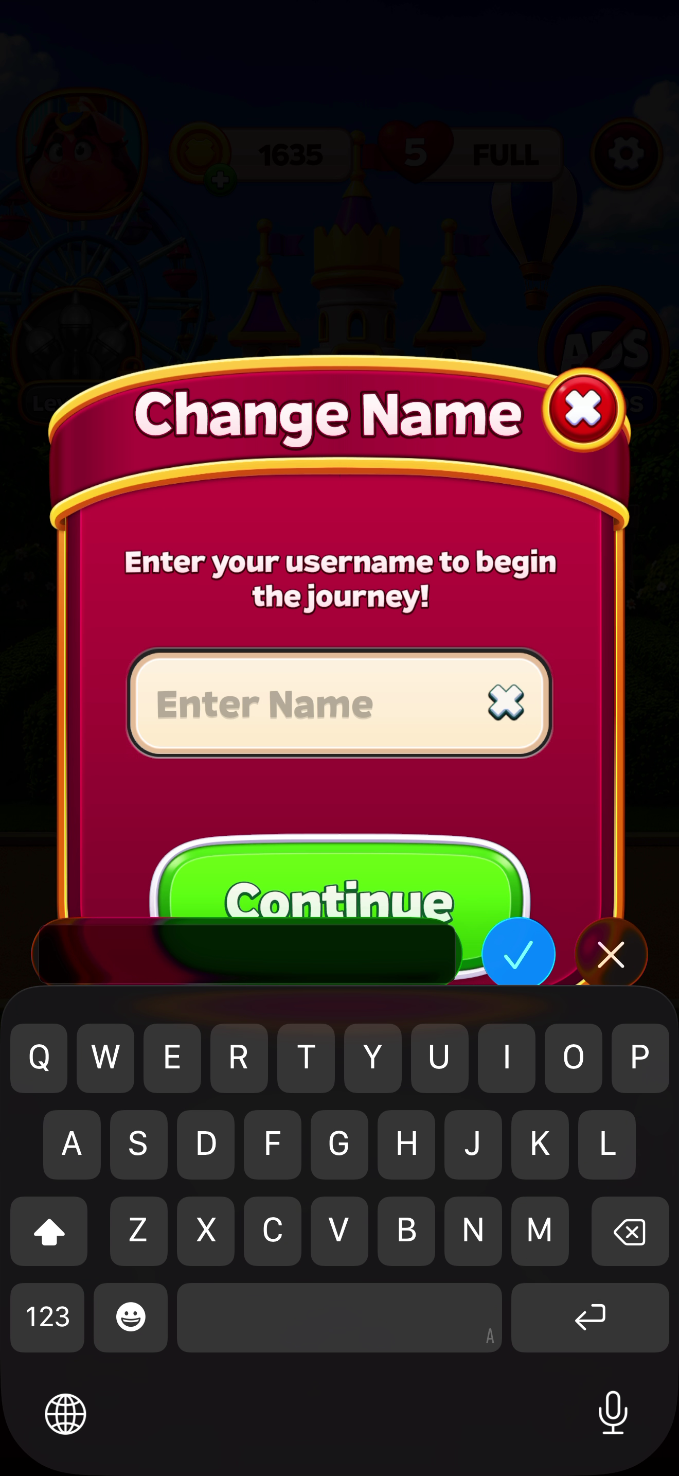 Royal Smash — Account & login
