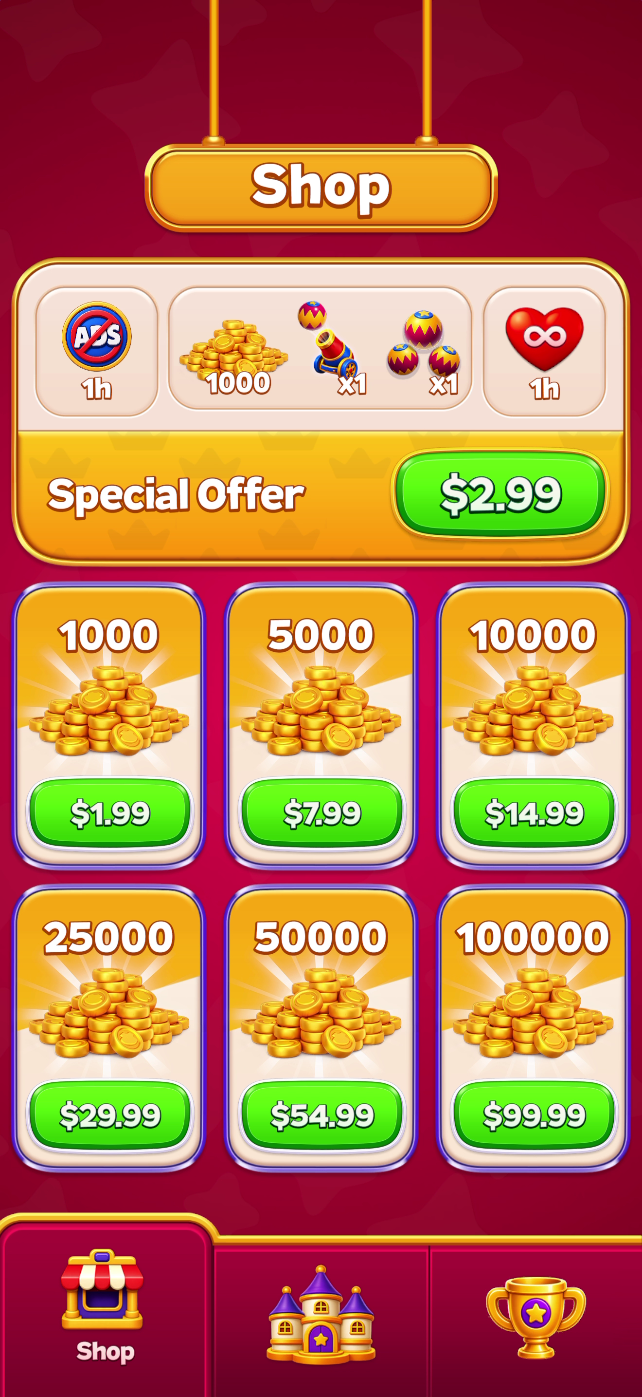Royal Smash — Shop