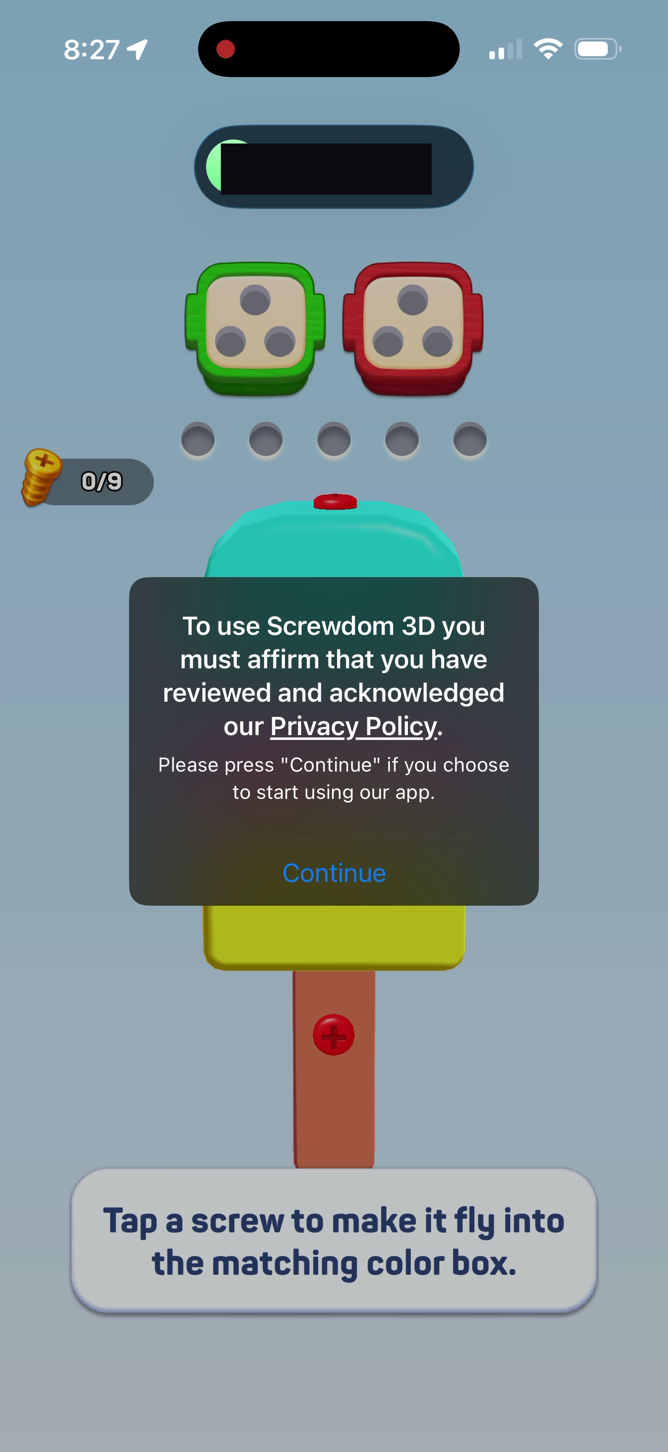 Screwdom — Consent & privacy