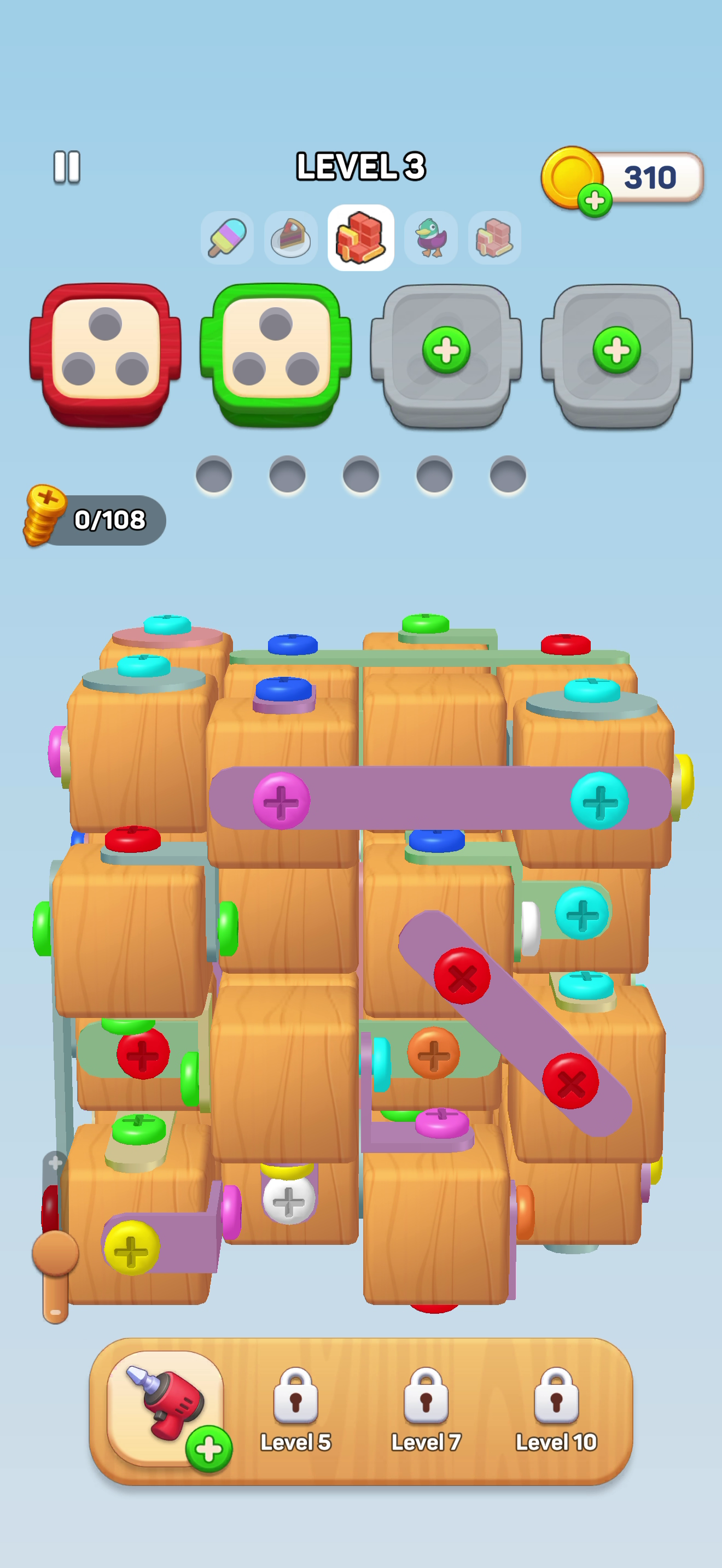 Screwdom — Gameplay