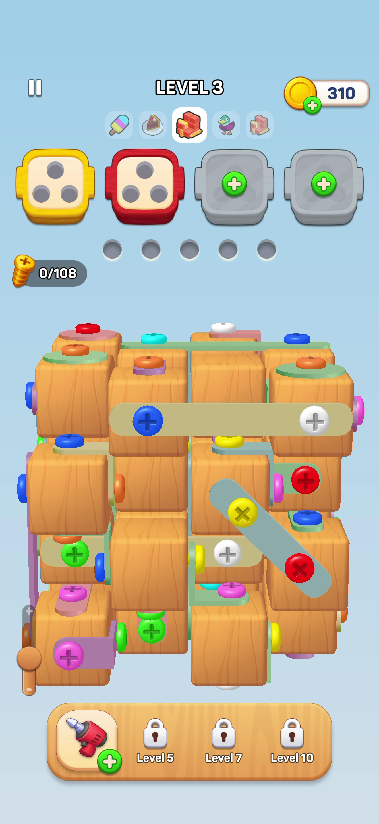 Screwdom — Gameplay