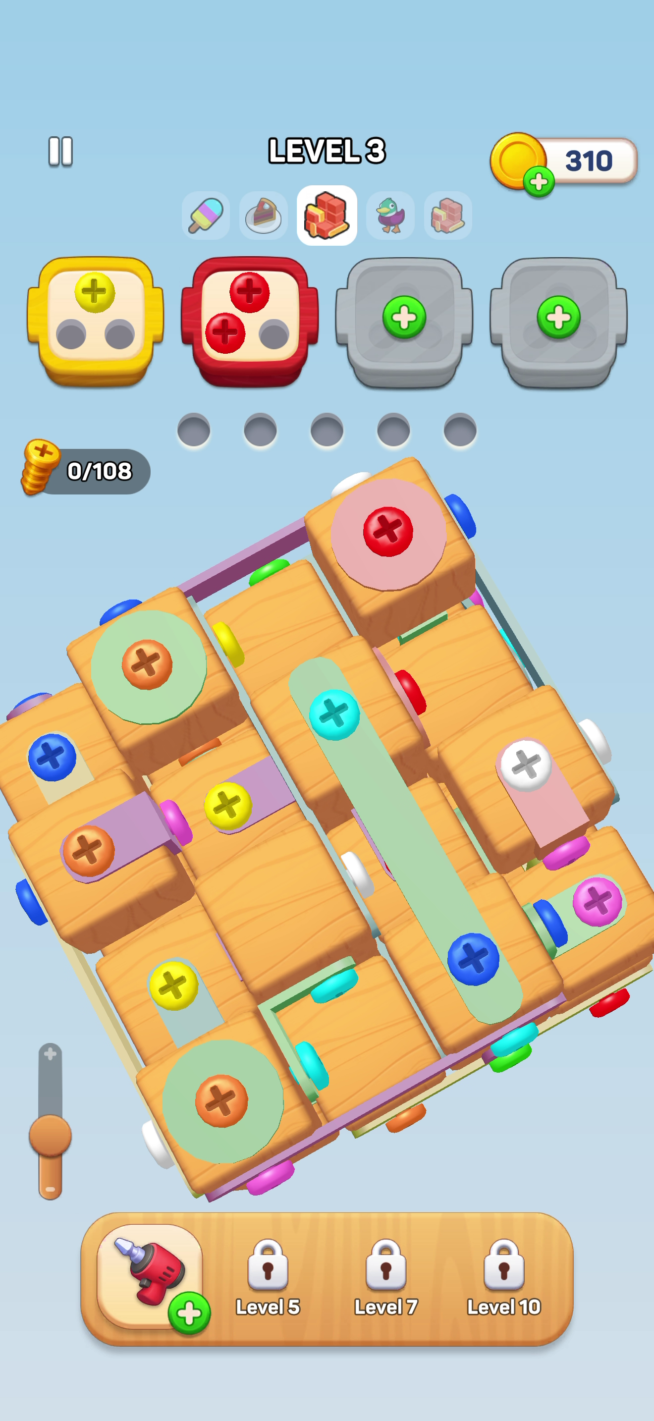 Screwdom — Gameplay